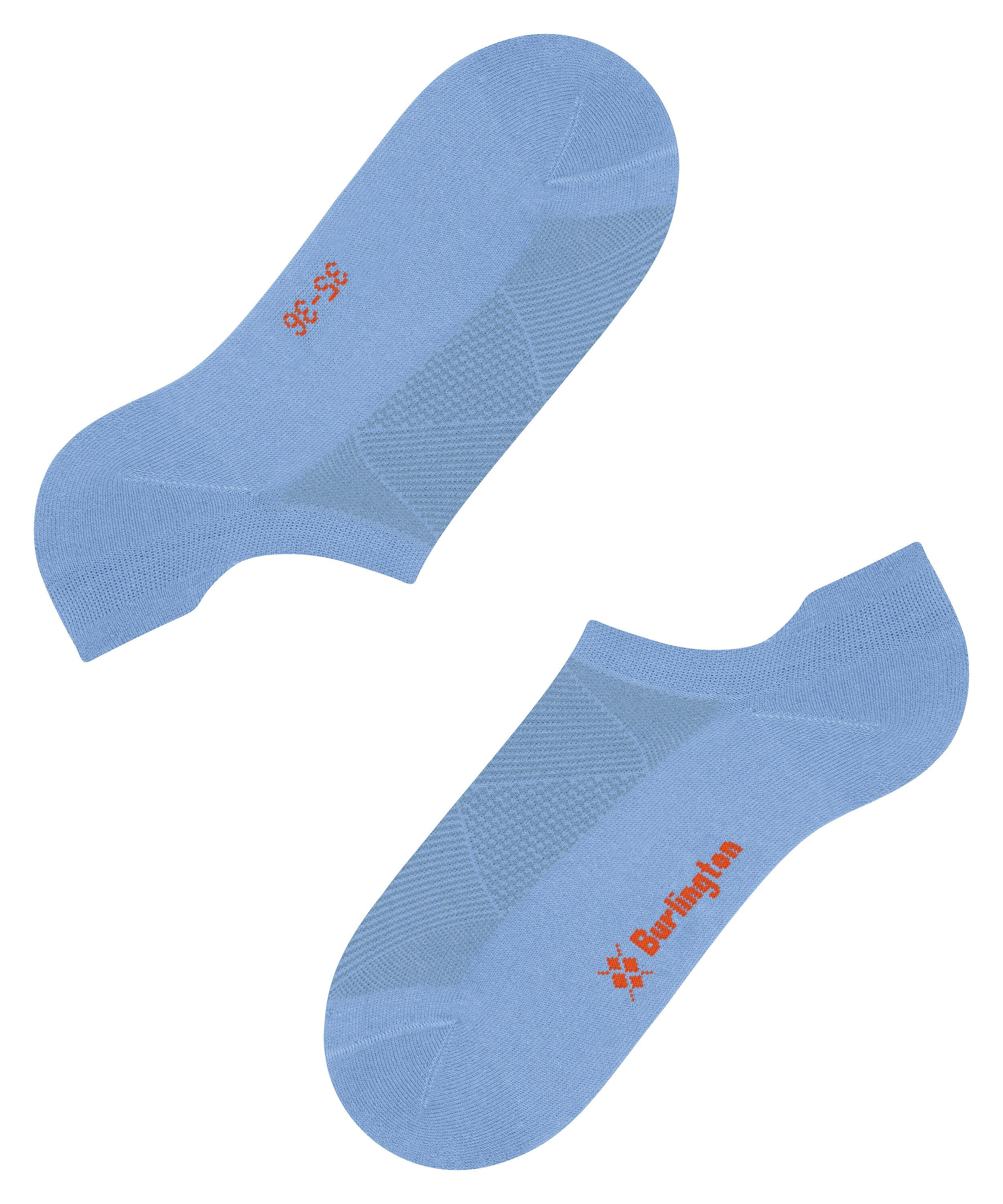 Burlington Athleisure heren sneakersokken, blauw (bleue)