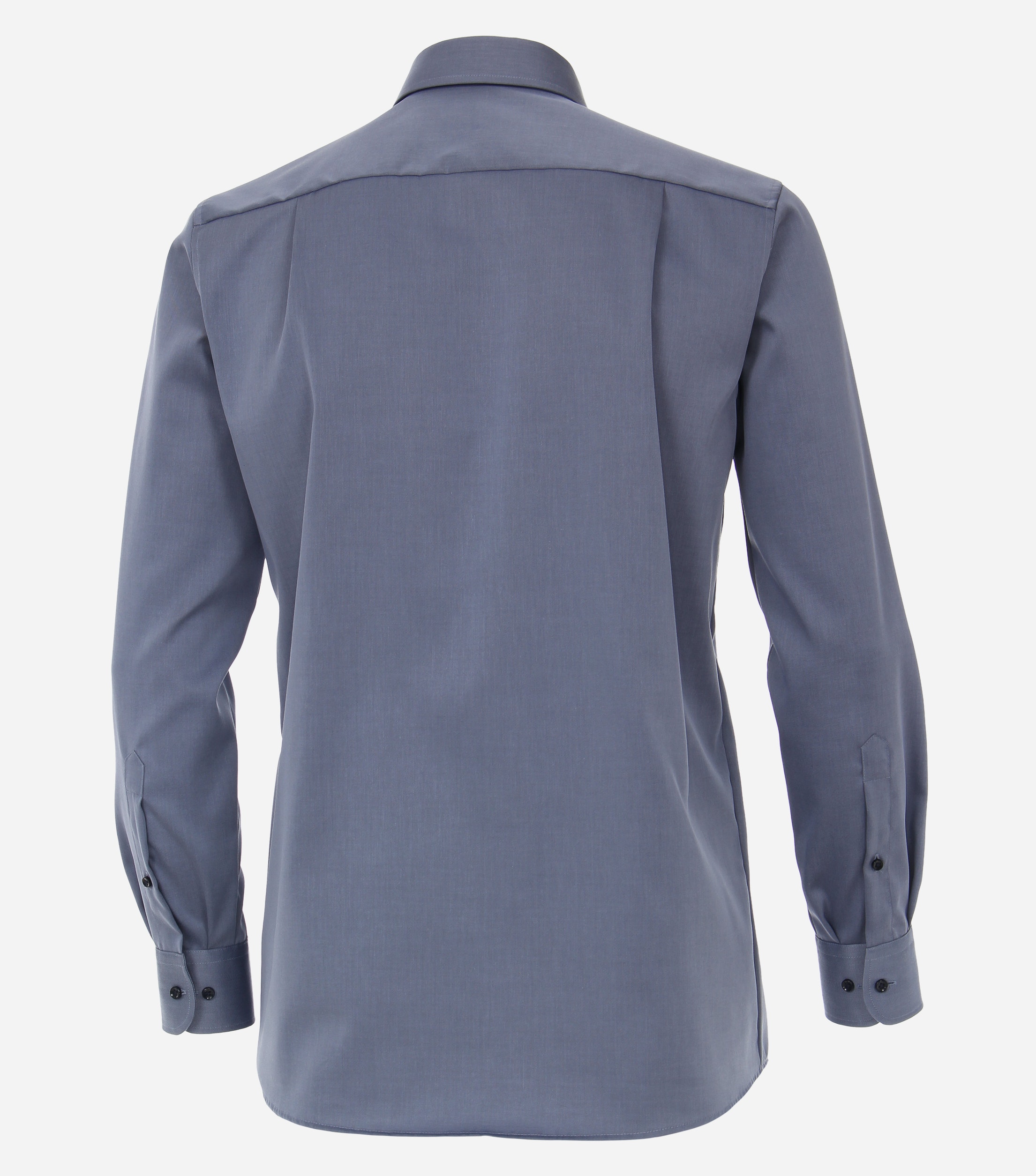 CASA MODA comfort fit overhemd, mouwlengte 7, twill, blauw