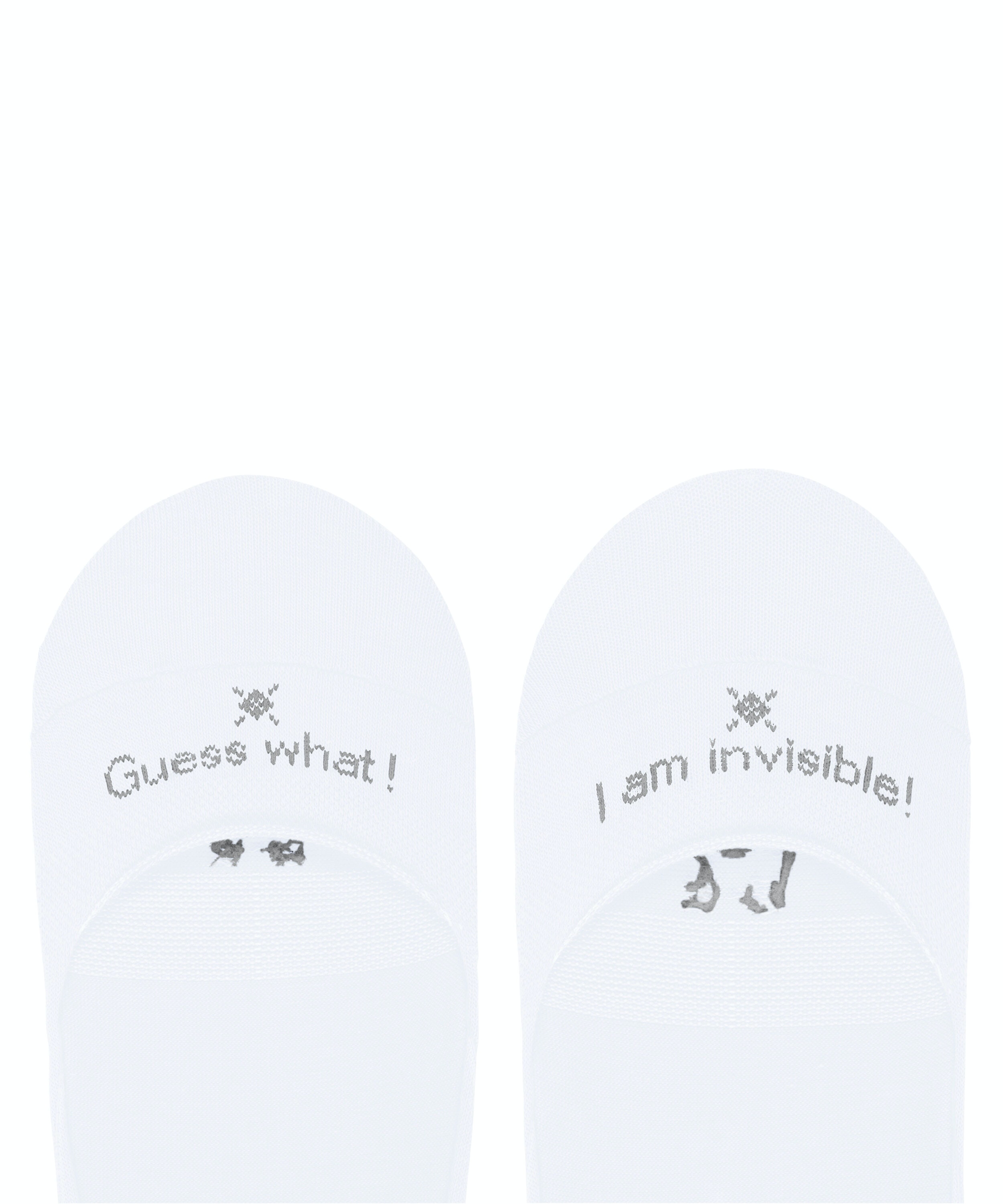 Burlington Aberdeen dames invisible sokken, wit (white)