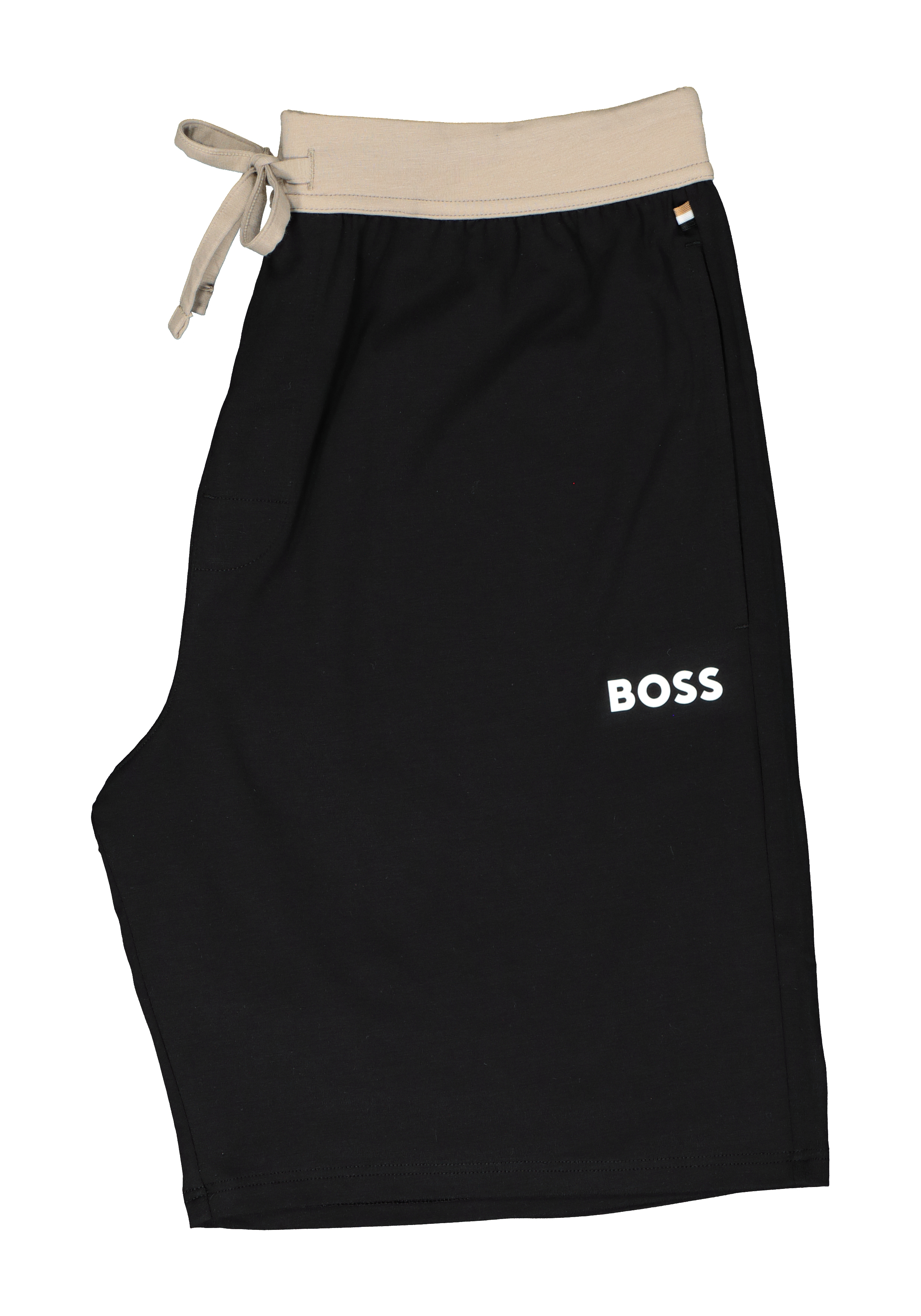 BOSS Short Set, heren lounge set, zwart