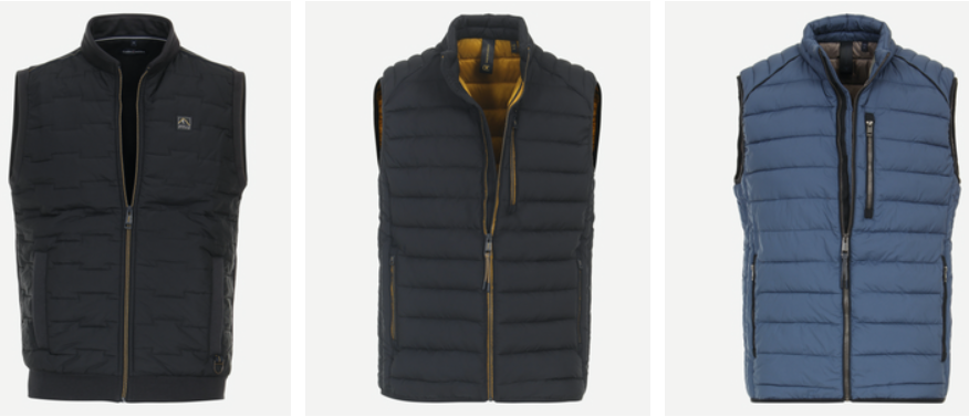Bodywarmers heren Bodywarmers heren