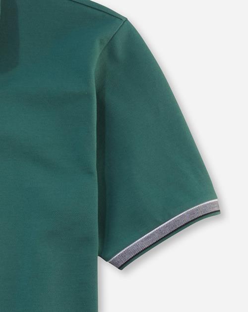 OLYMP Polo Casual, modern fit polo, groen