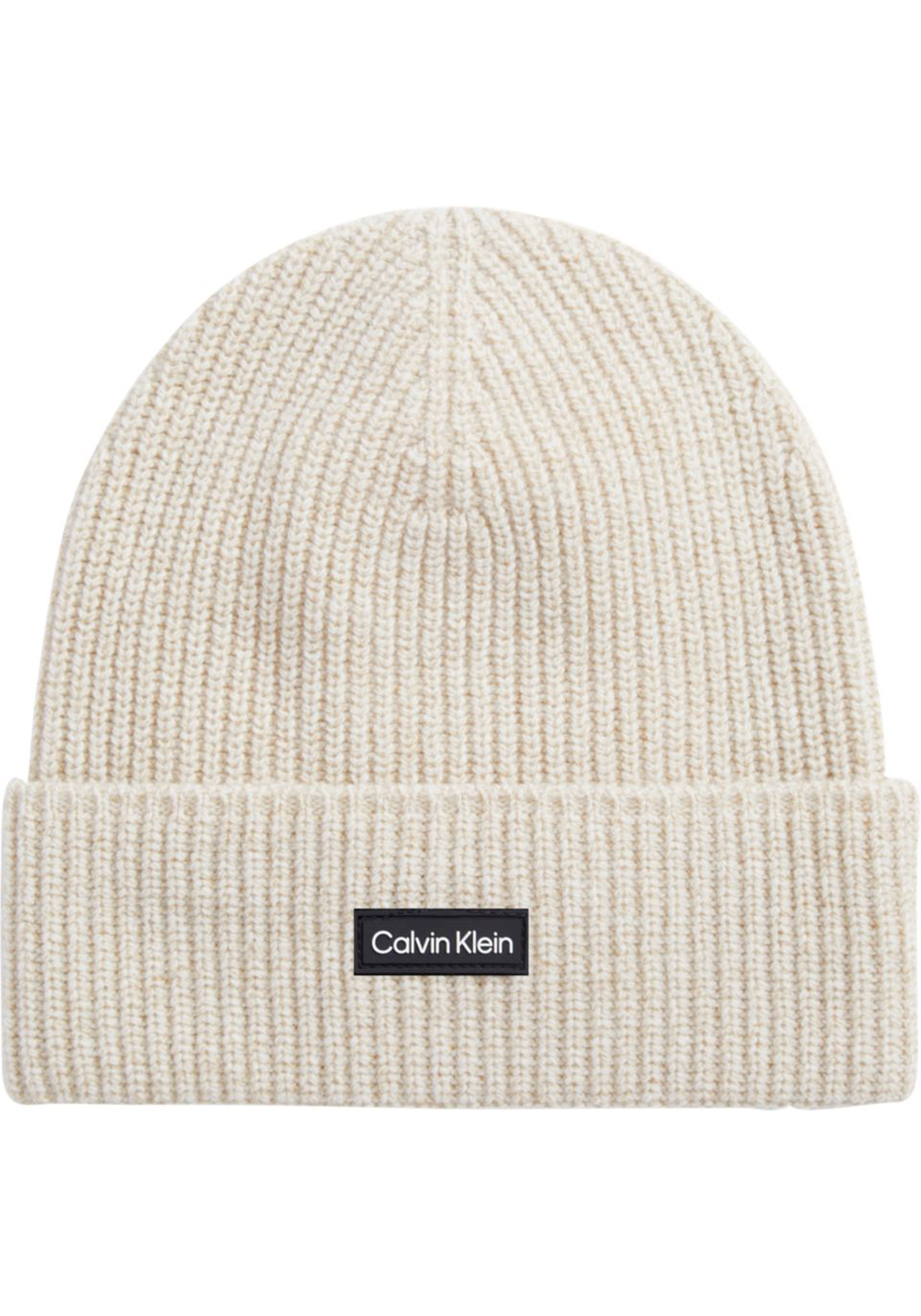 Calvin Klein muts, daddy wool beanie, off white