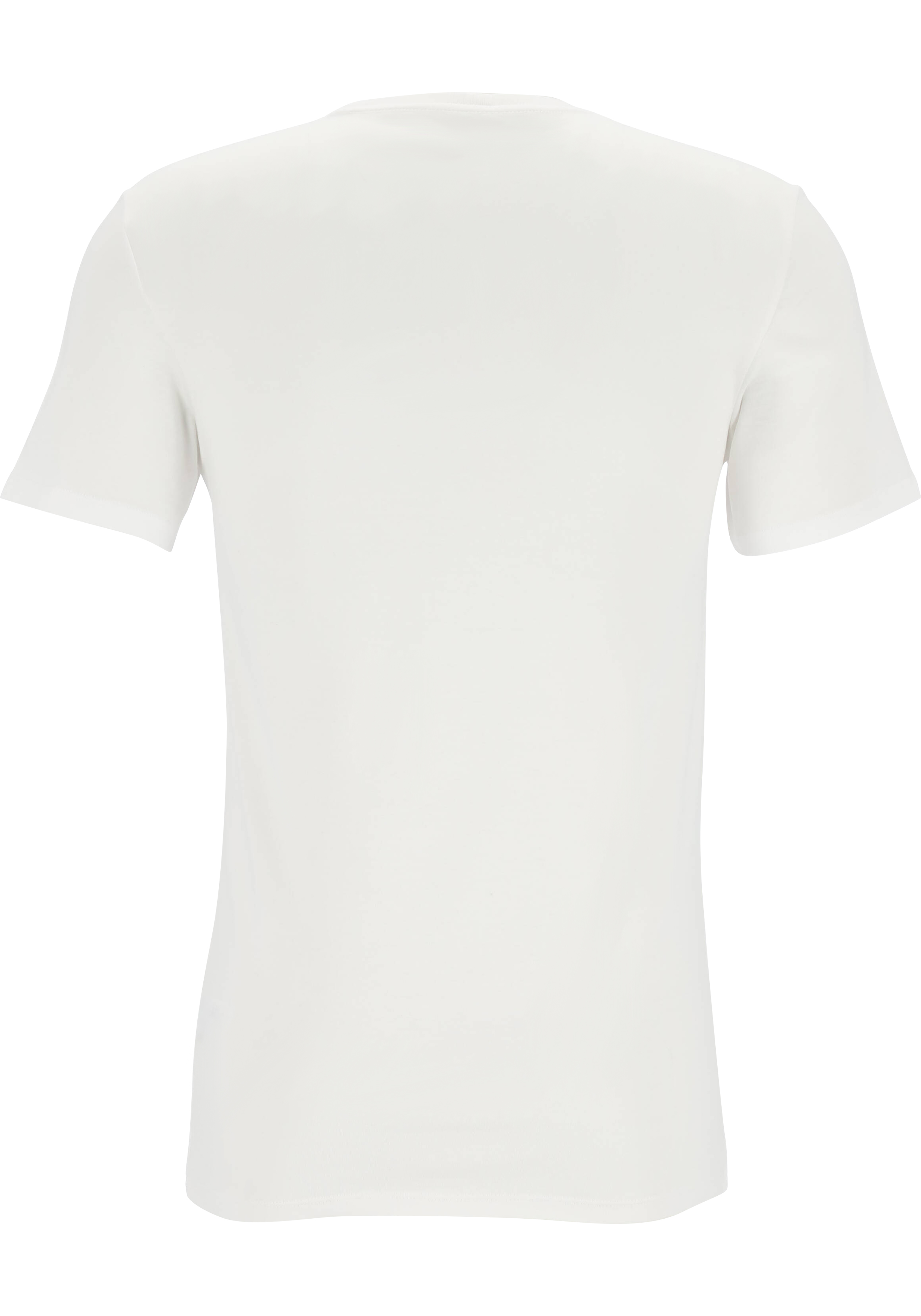 Lacoste T-shirts slim fit (3-pack), heren T-shirts O-hals, wit