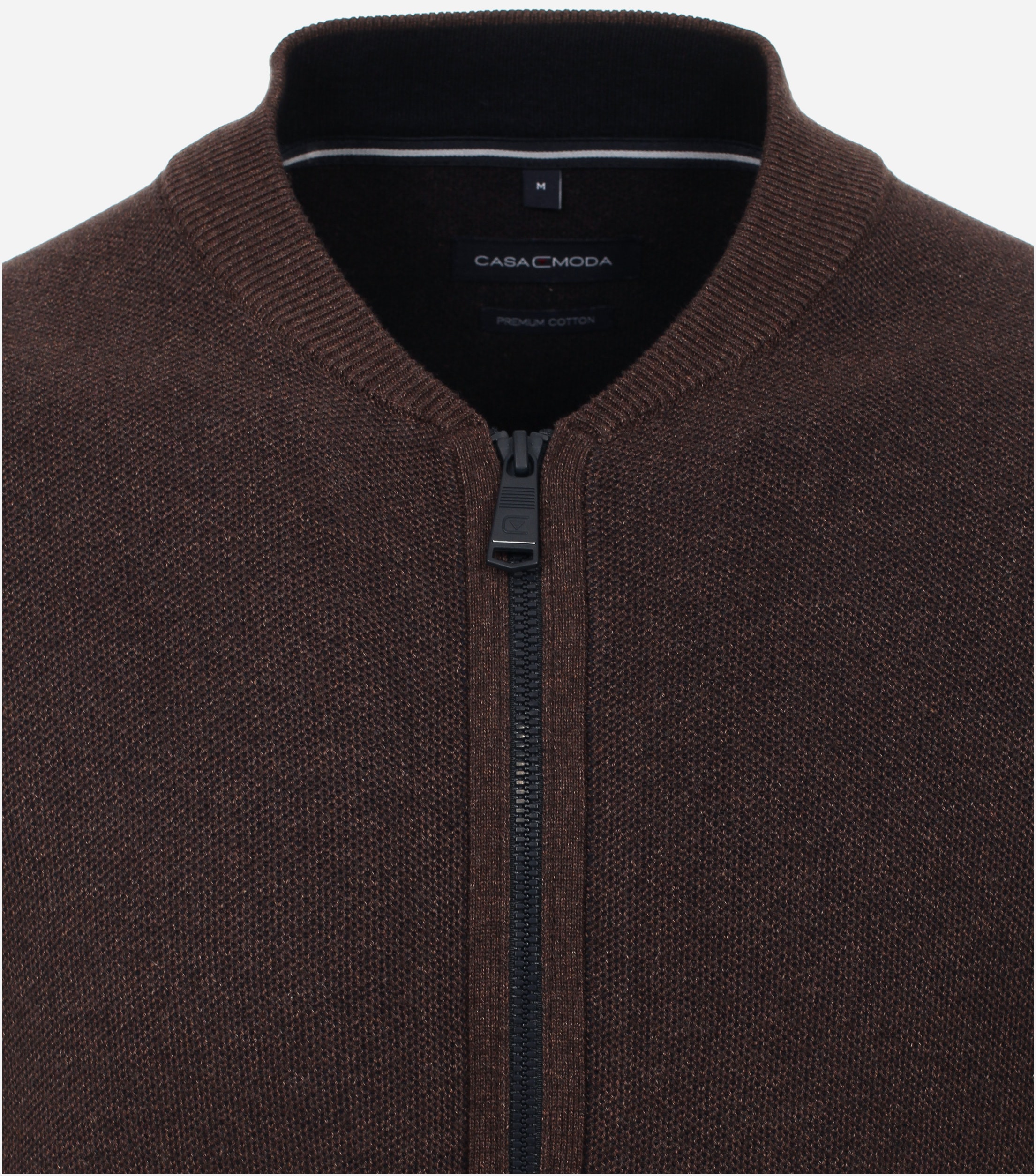 CASA MODA comfort fit vest, bruin