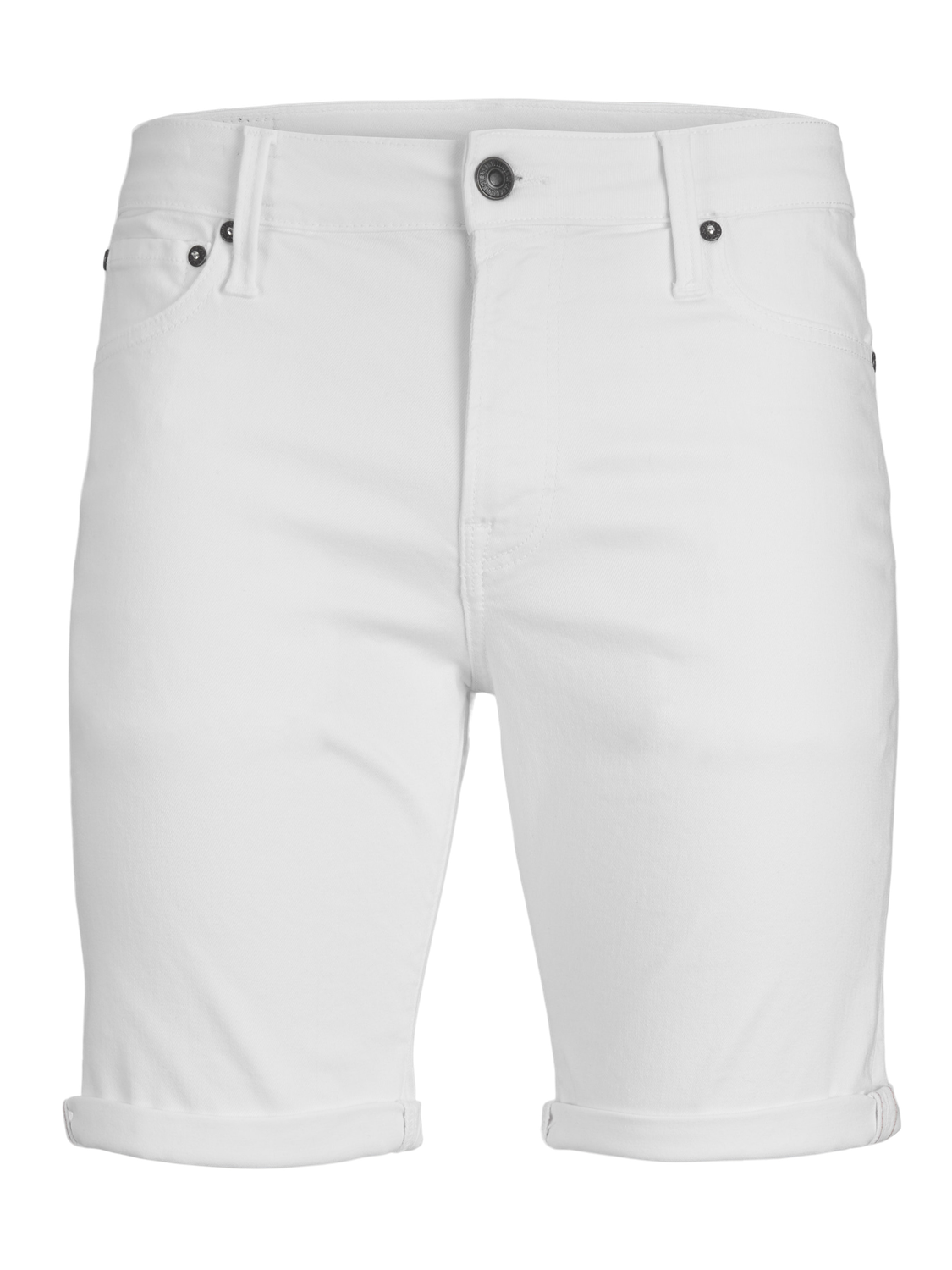 JACK & JONES Rick Icon Shorts regular fit, heren korte broek, wit