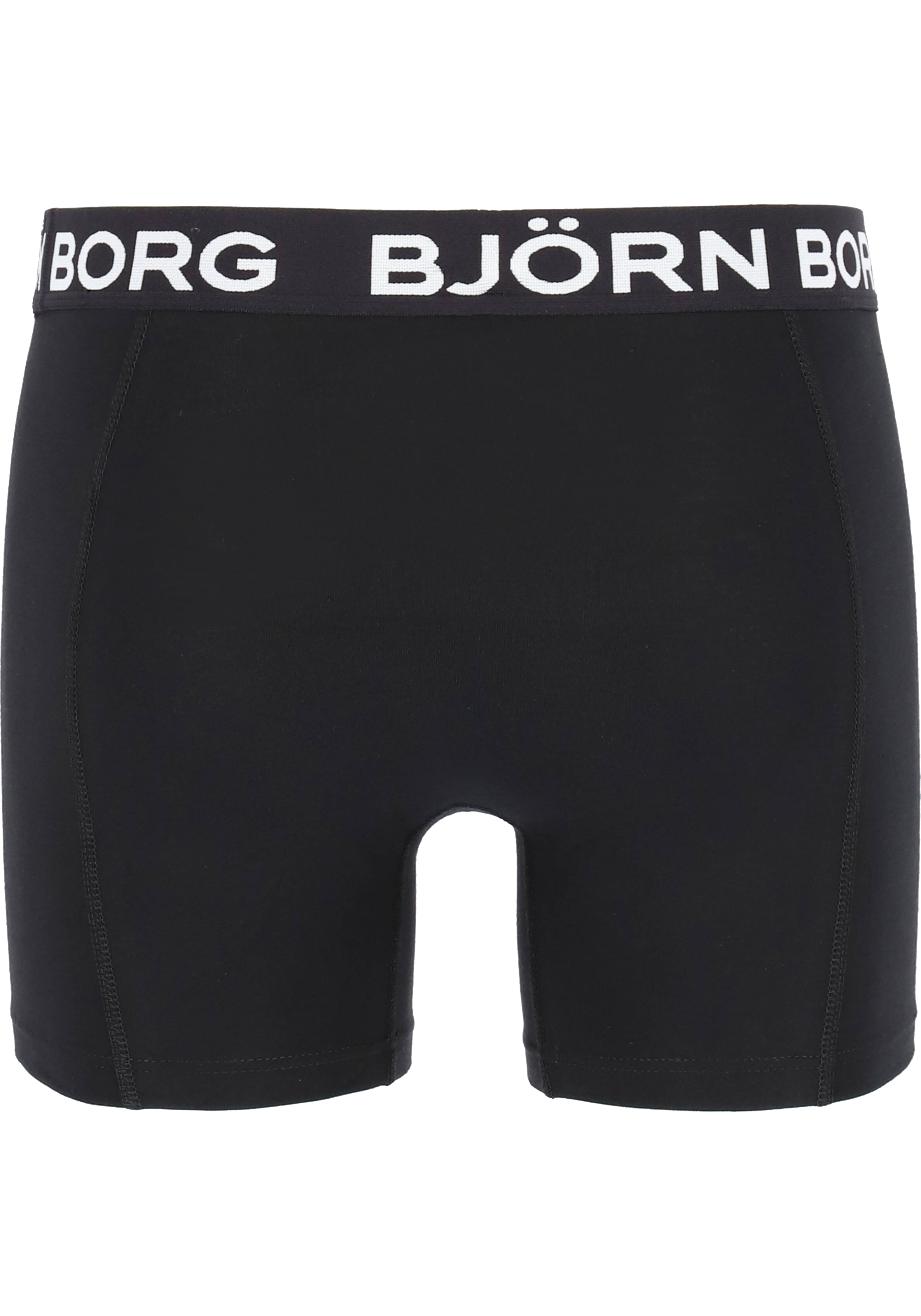 Bjorn Borg boxershorts Core (2-pack), heren boxers normale lengte, zwart en donkerblauw