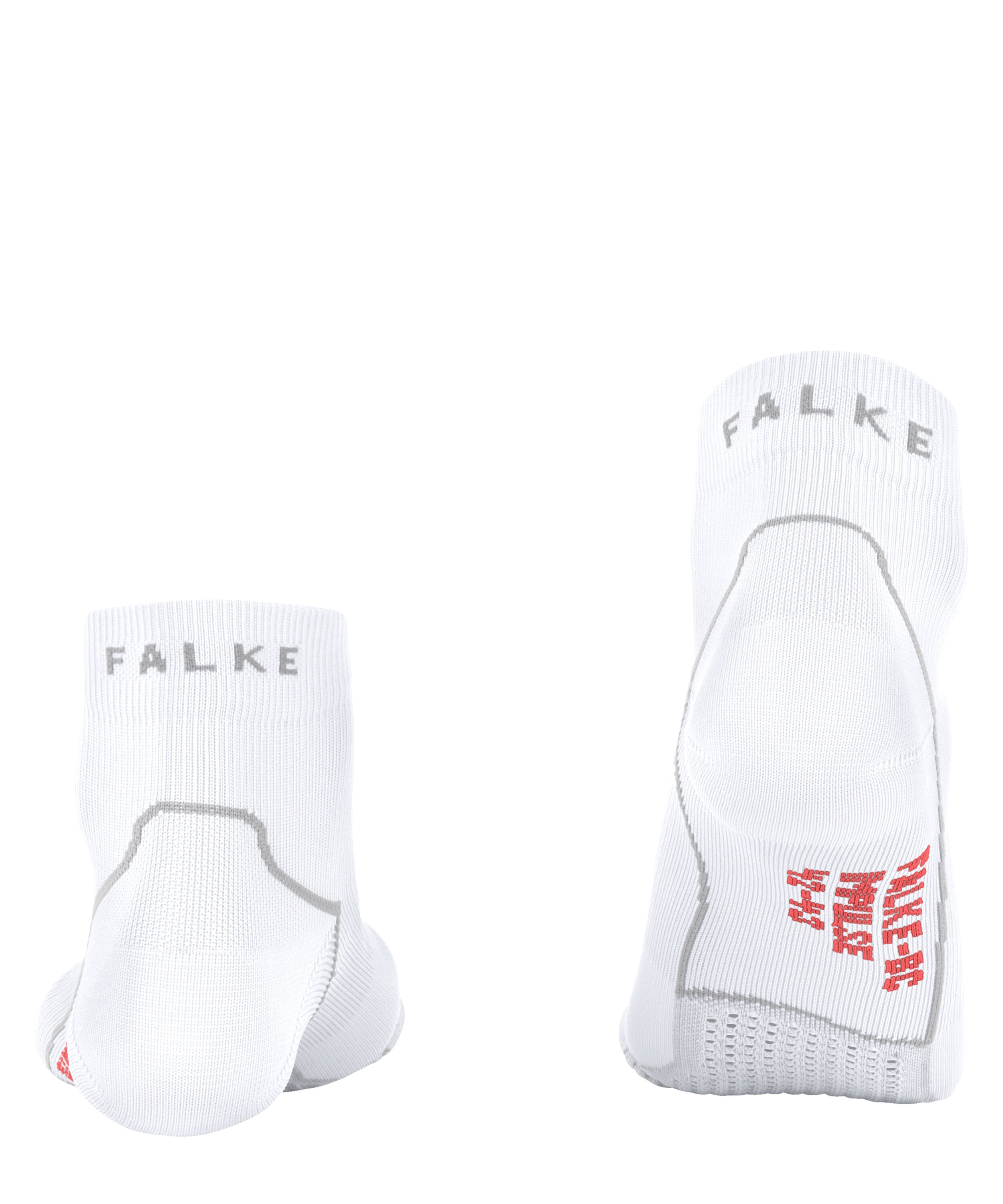 FALKE BC Impulse Short unisex biking sokken kort, wit (white)