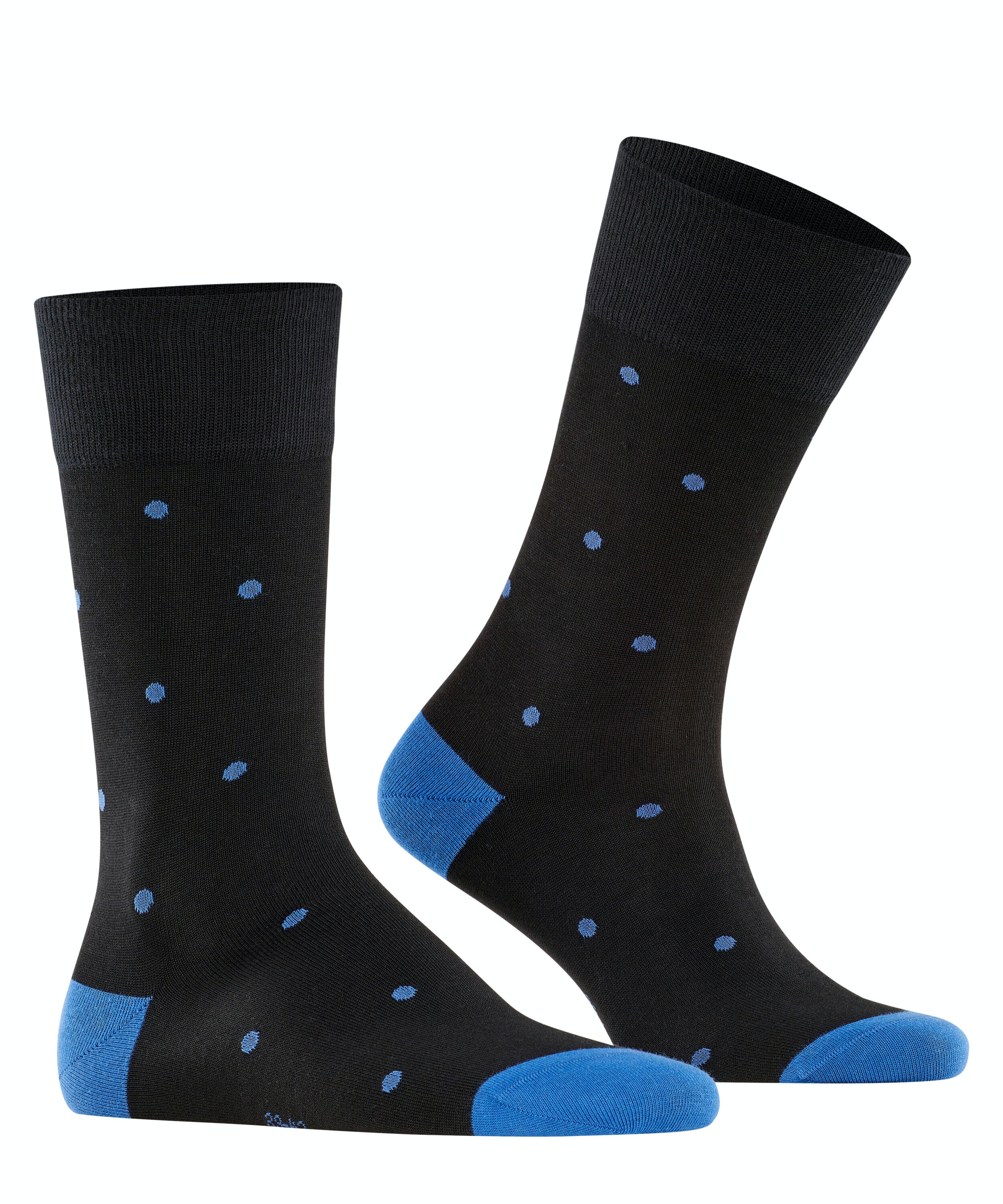 FALKE Dot herensokken, zwart (black-mix)