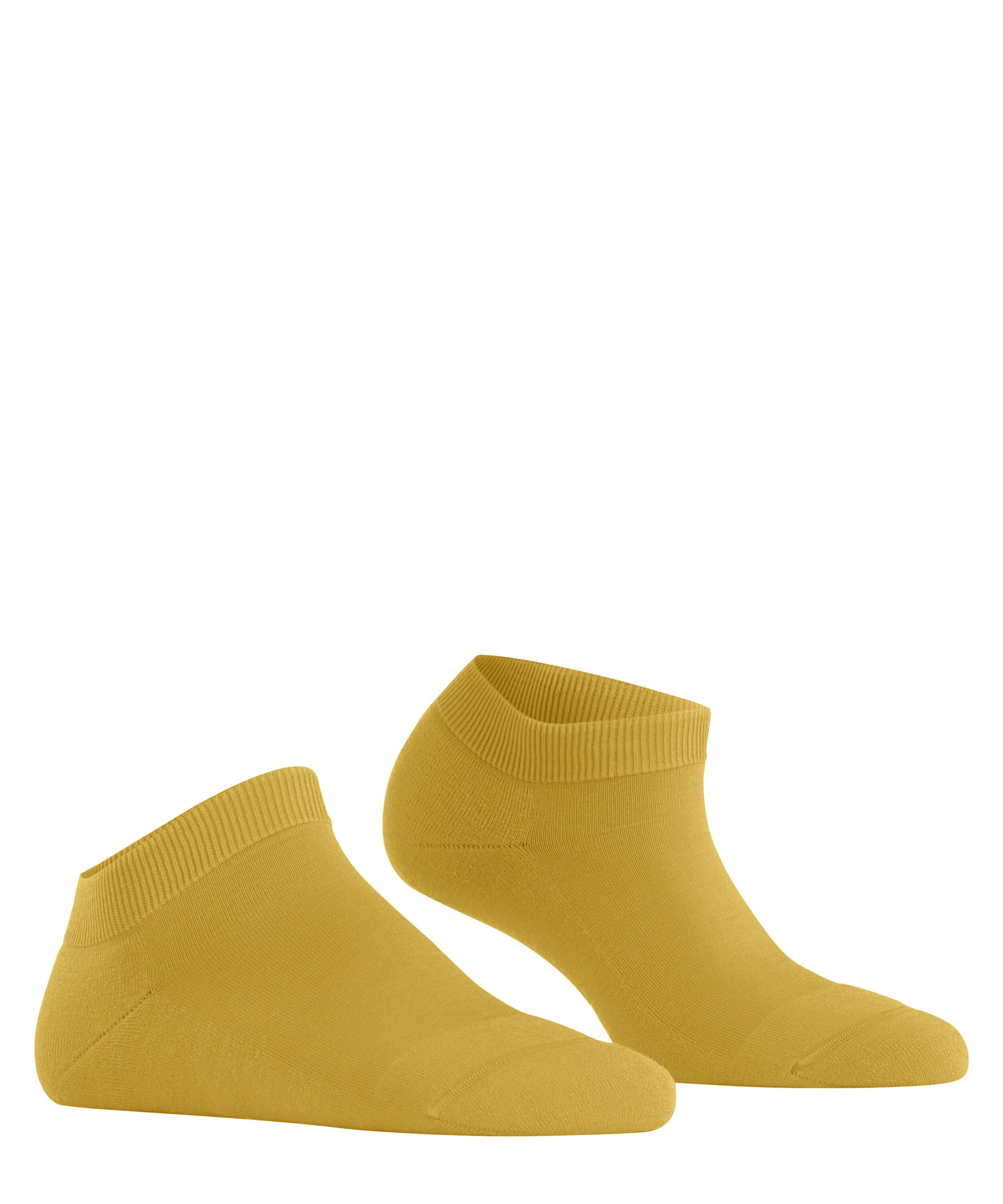 FALKE ClimaWool dames sneakersokken, okergeel (nugget)