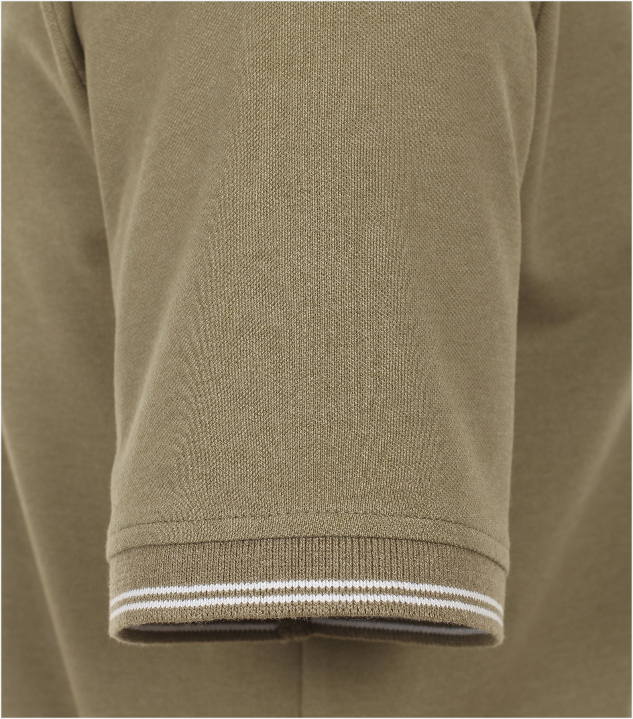 Redmond regular fit heren polo, pique, groen
