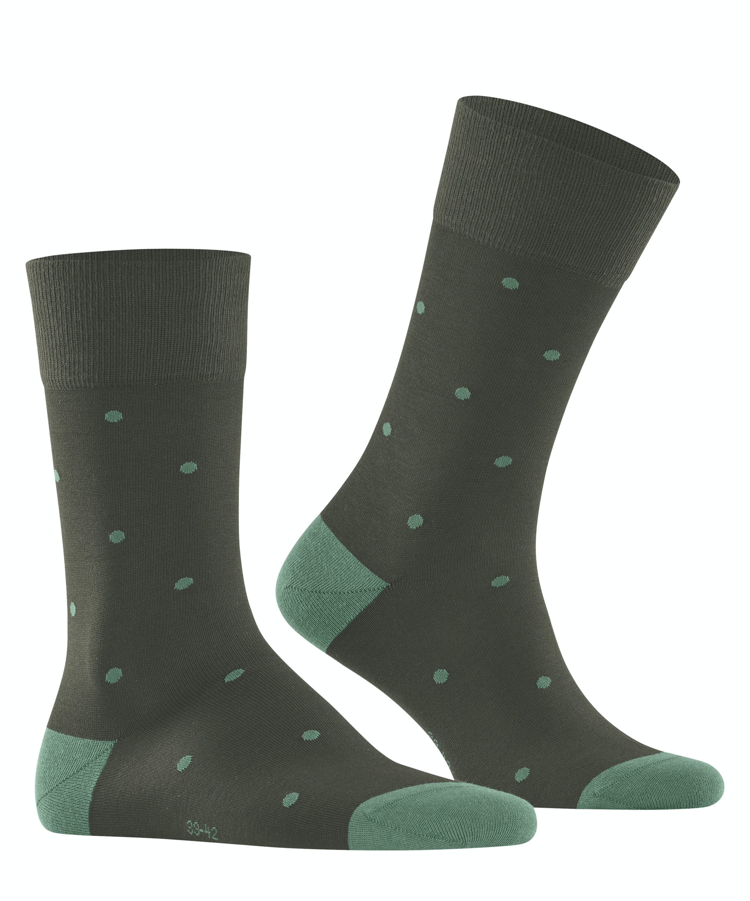 FALKE Dot herensokken, olijfgroen (military)