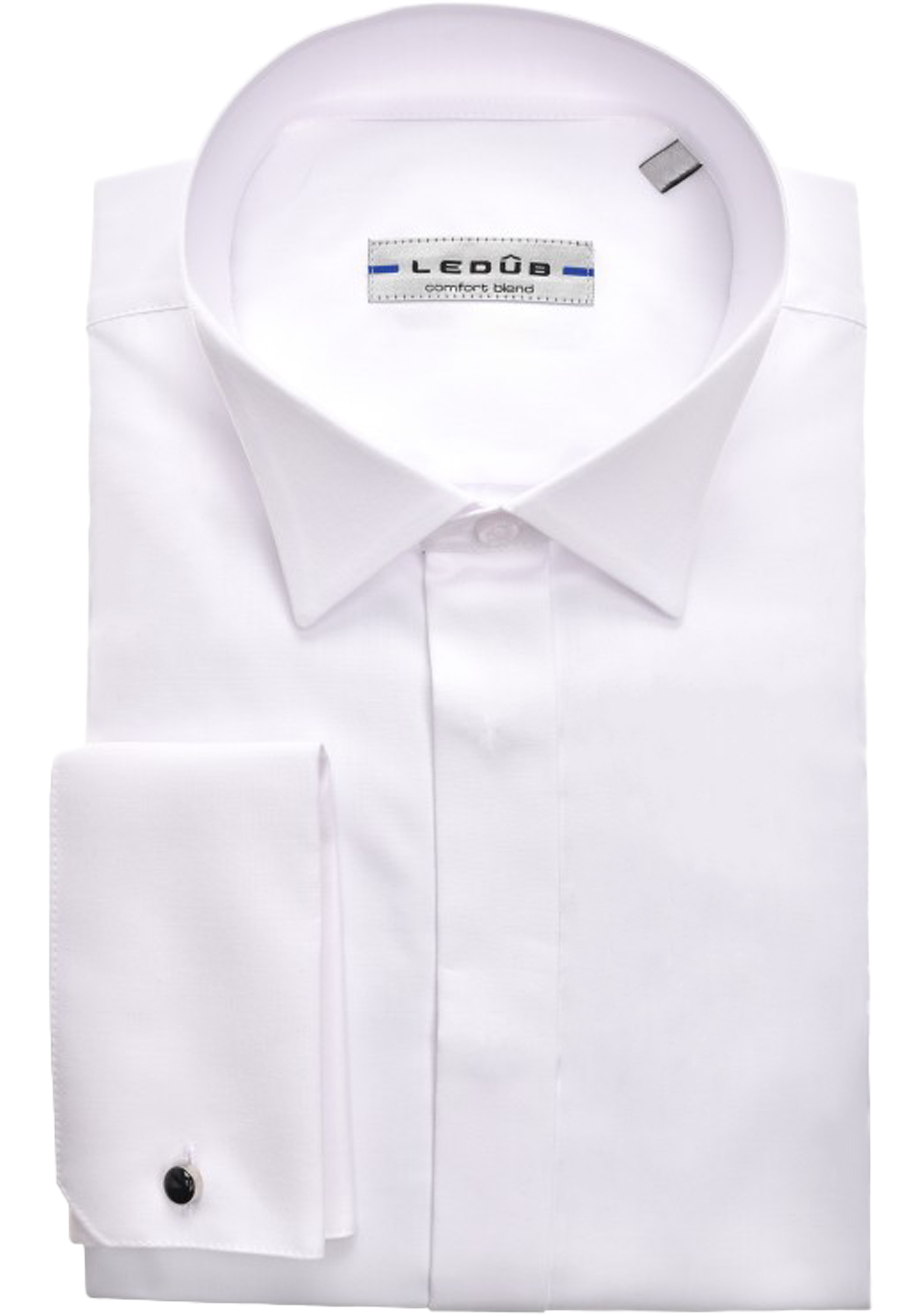Kopen Wit - Slim Fit - Easy Care Smart overhemd met enkele manchet van Next België Kopen Wit - Slim Fit - Easy Care Smart overhemd met enkele manchet van Next België