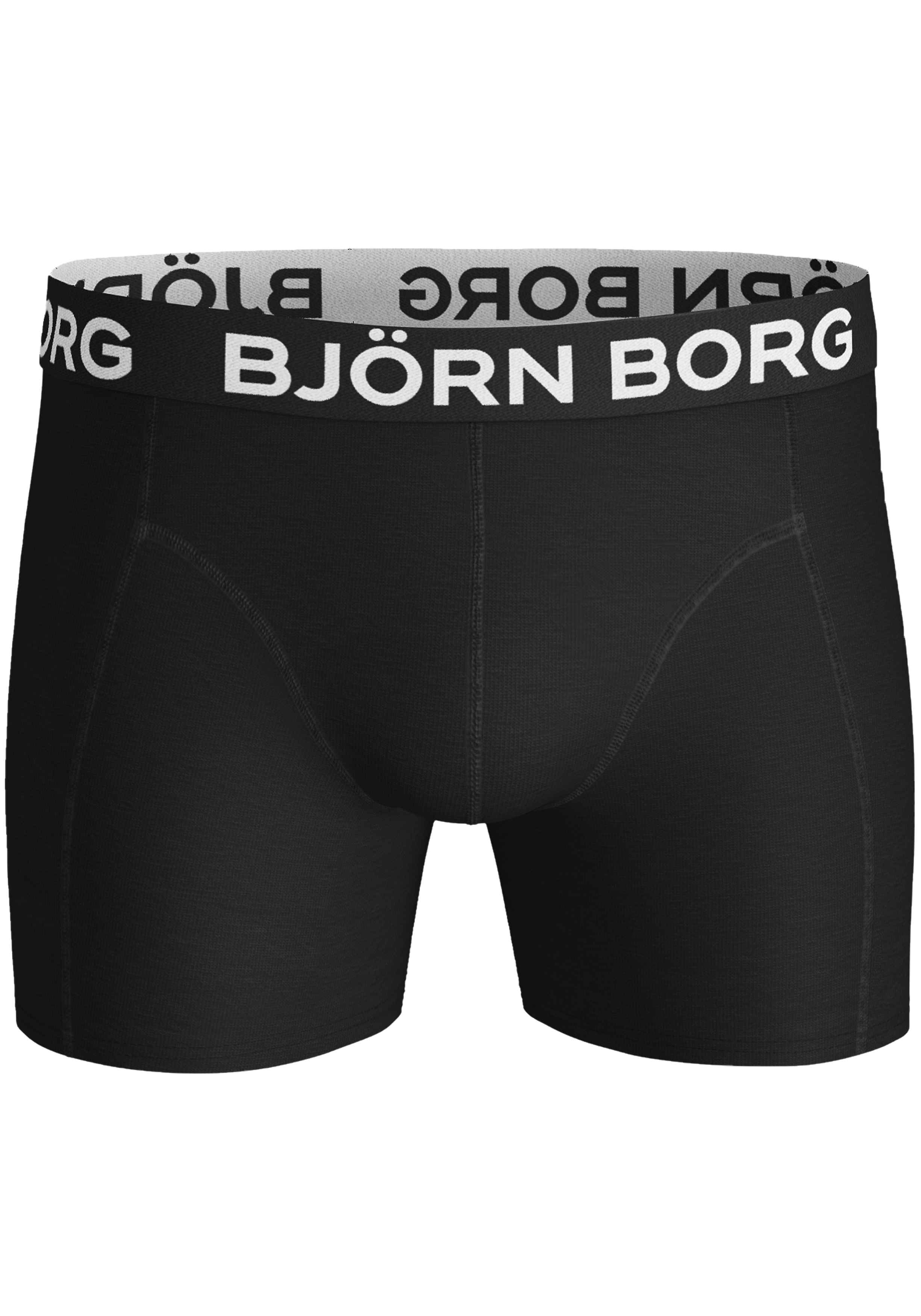 Bjorn Borg boxershorts Core (2-pack), heren boxers normale lengte, camouflage en zwart