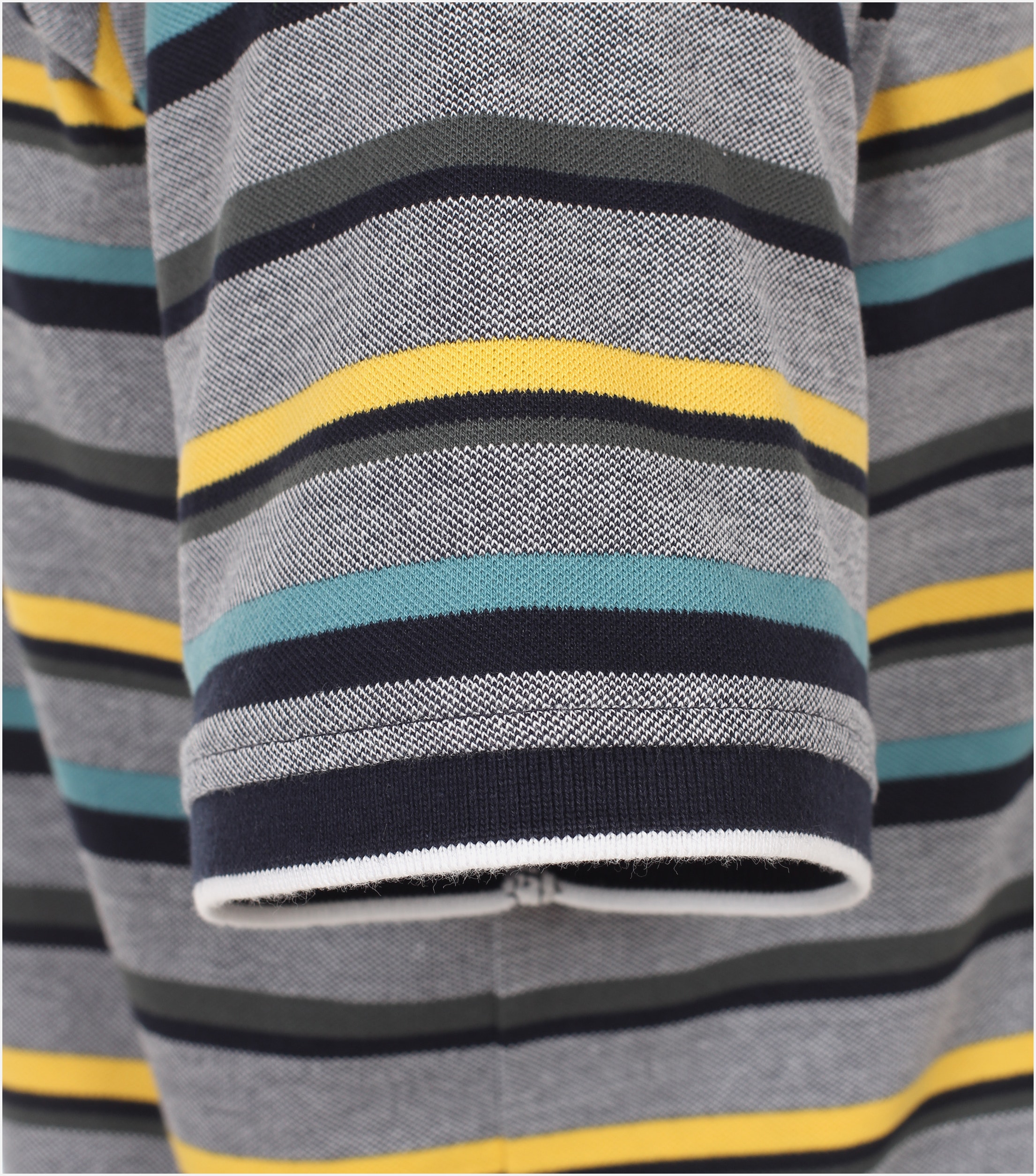 CASA MODA comfort fit heren polo, turquoise