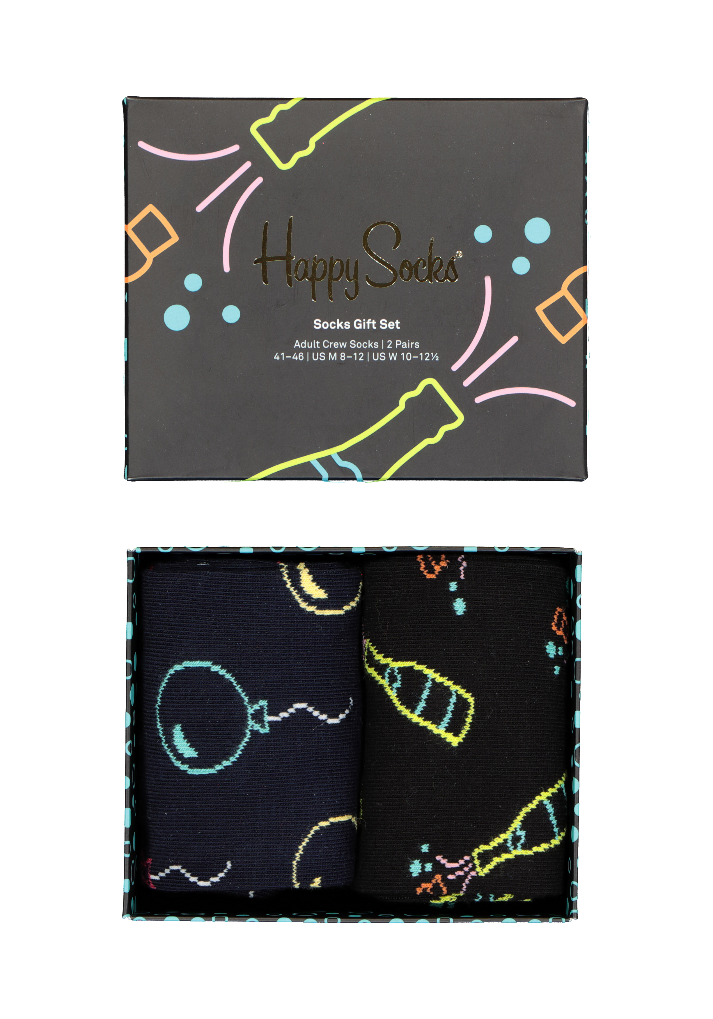 Happy Socks You Did It Socks Gift Set (2-pack), gefeliciteerd zeggen met sokken