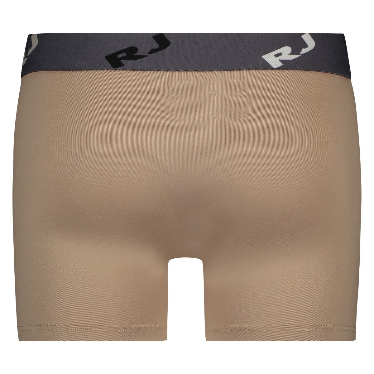RJ Bodywear Pure Color boxer (1-pack), heren boxer lang, zand
