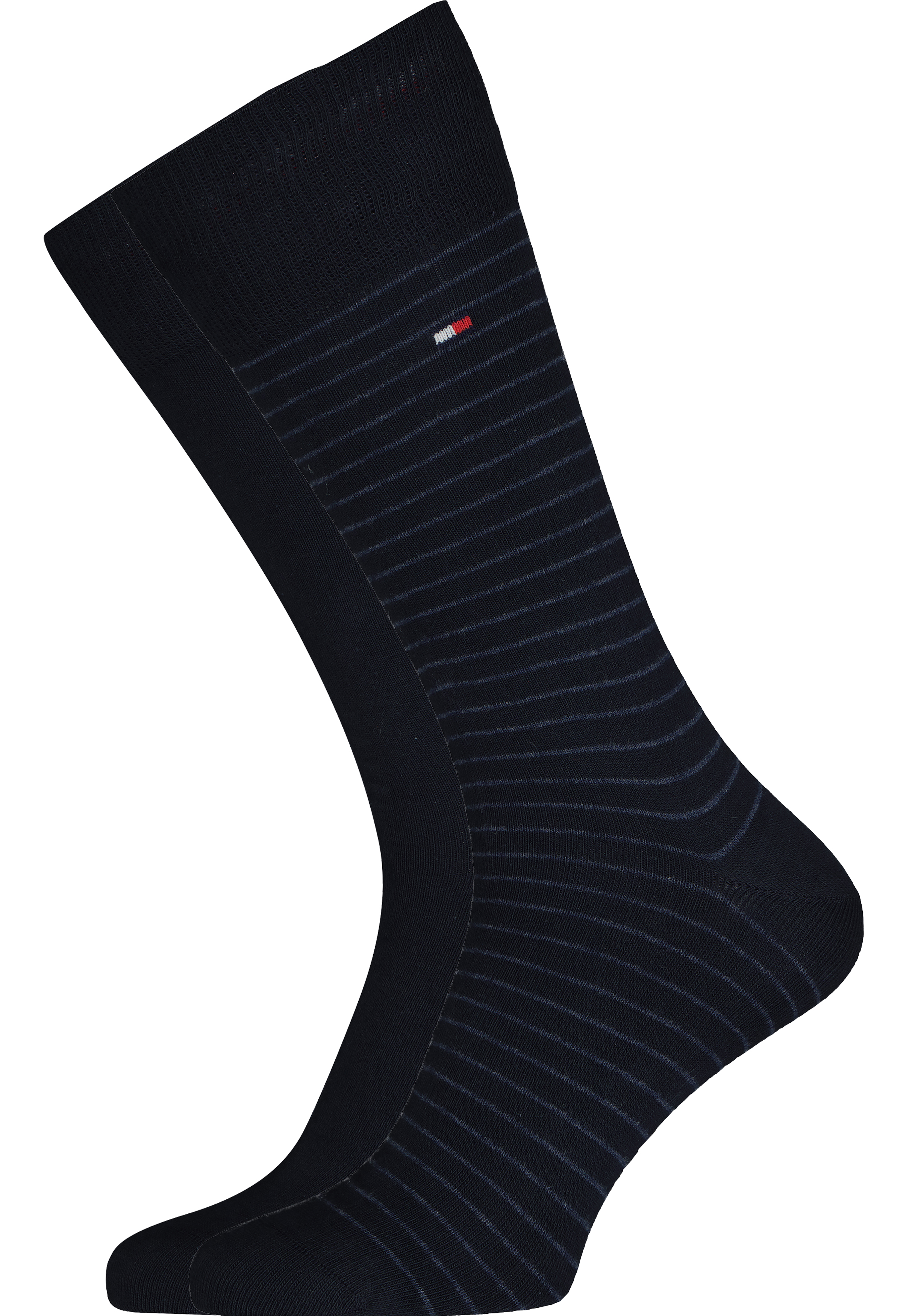 Cadeaubox Tommy Perfect Blue Box; 8 paar Tommy Hilfiger sokken blauw