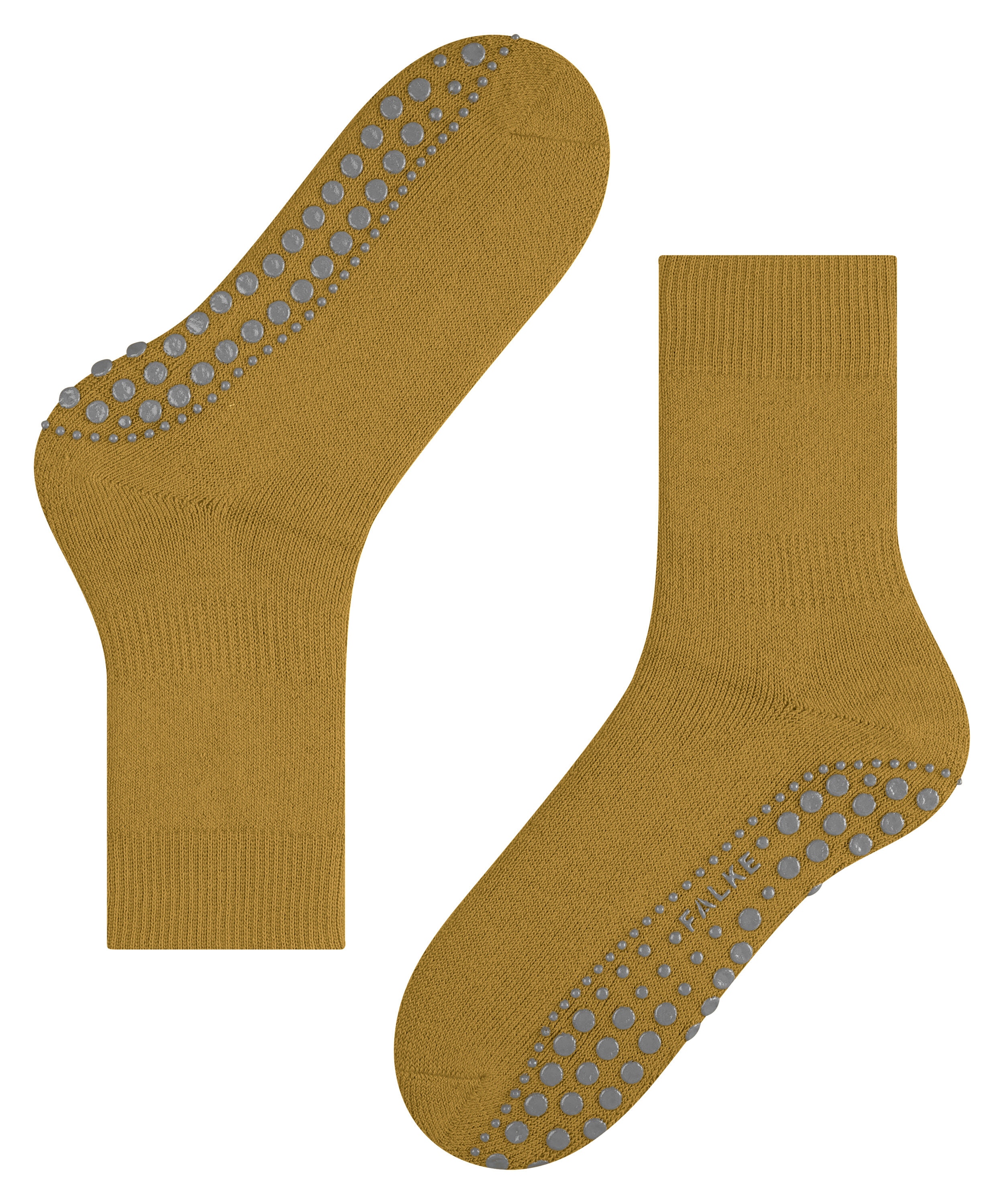 FALKE Homepads herensokken, licht olijfgroen (brass)