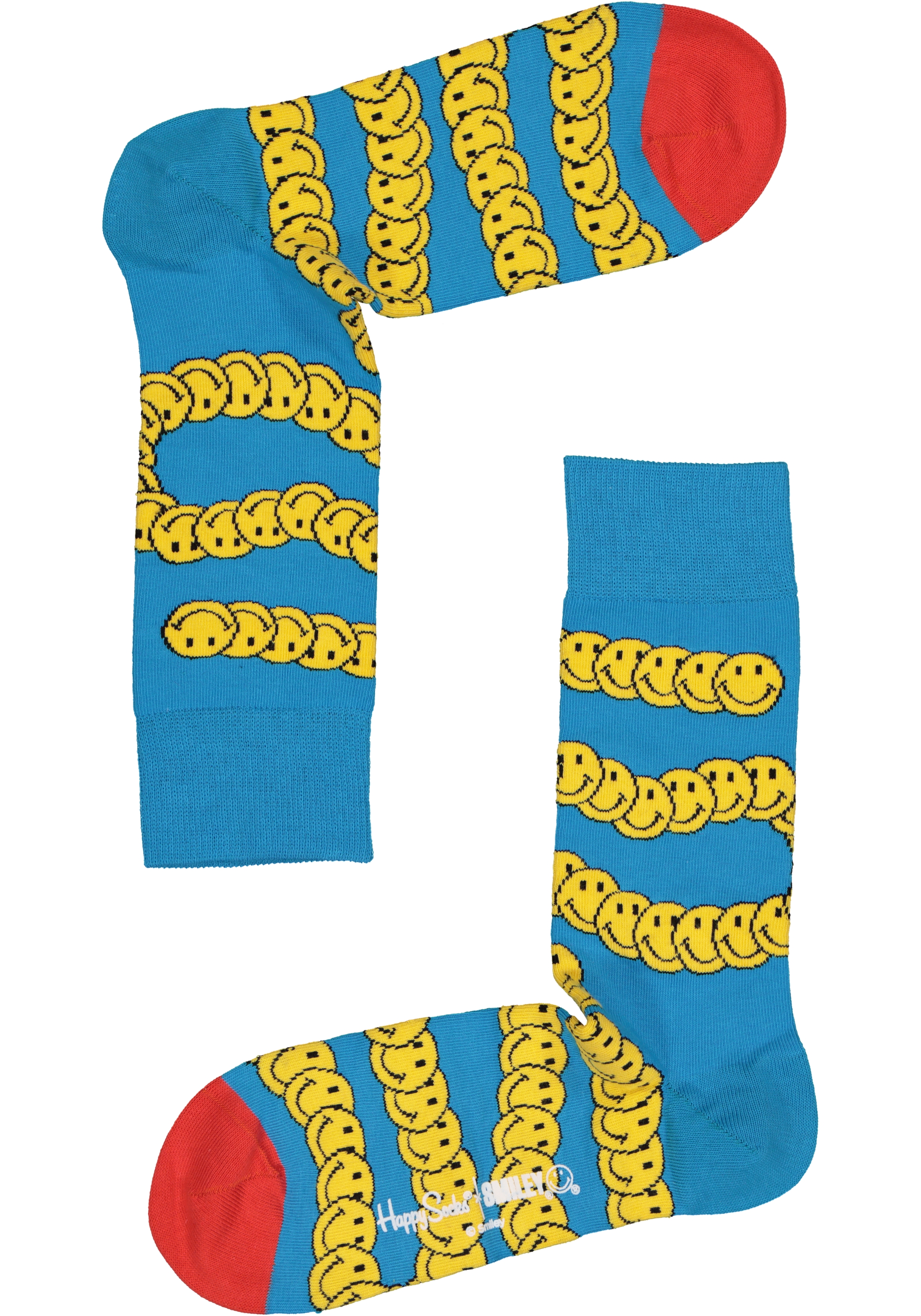Happy Socks Smiley Gift Set (3-pack), blije voeten 
