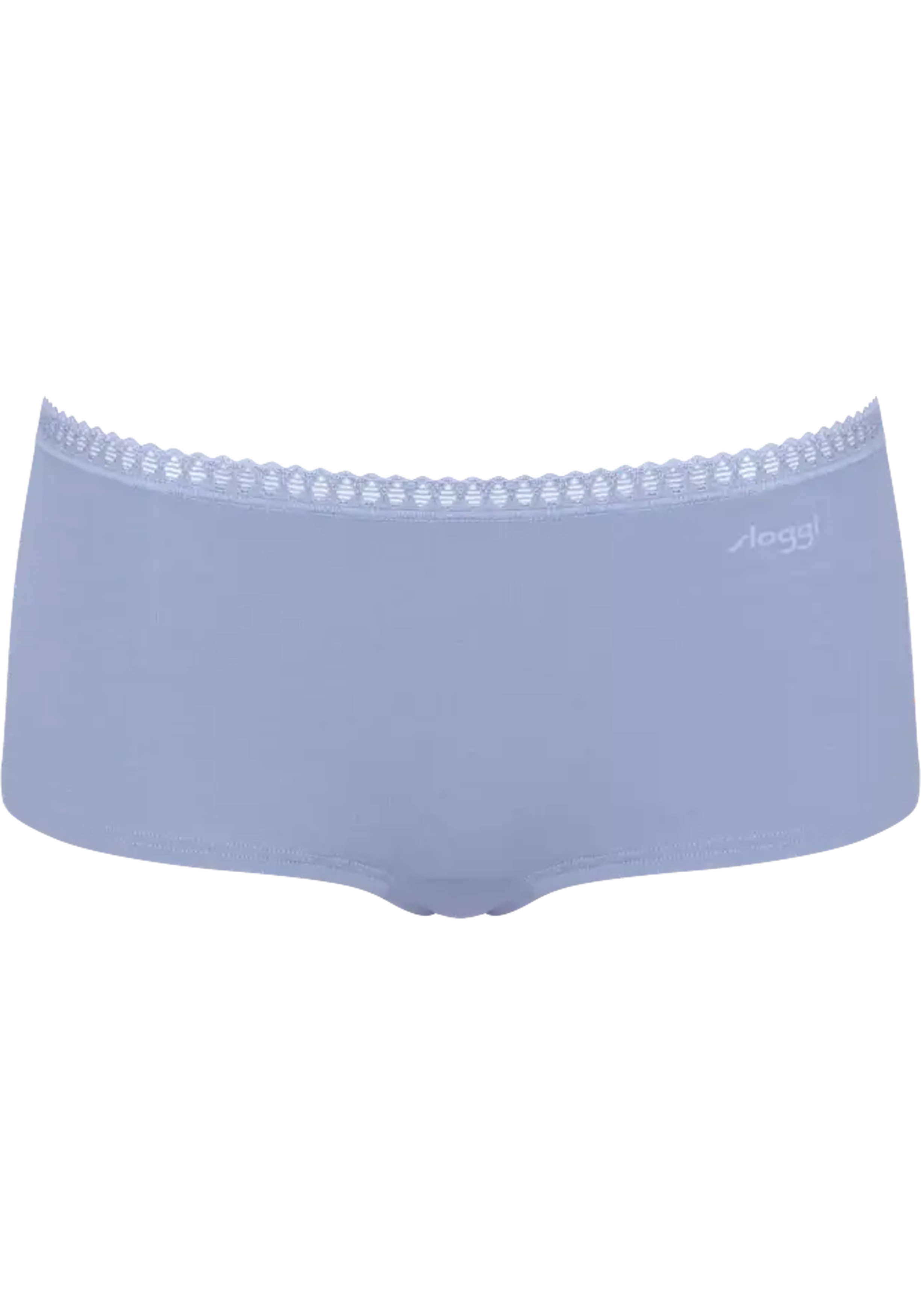 Sloggi Women GO Crush Short (3-pack), dames boxer, lichtblauw, donkerblauw, print