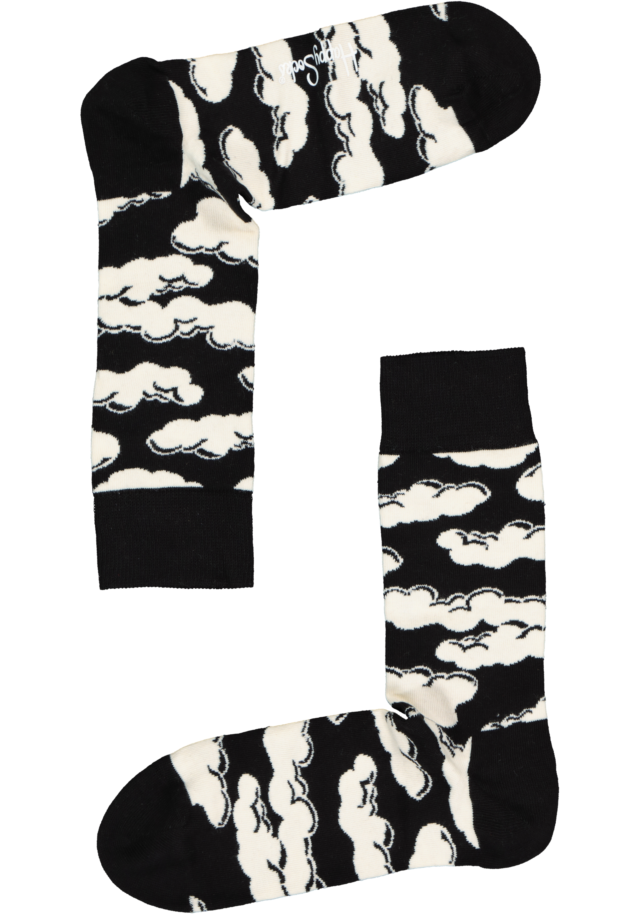 Happy Socks Black & White Socks Gift Set (4-pack)