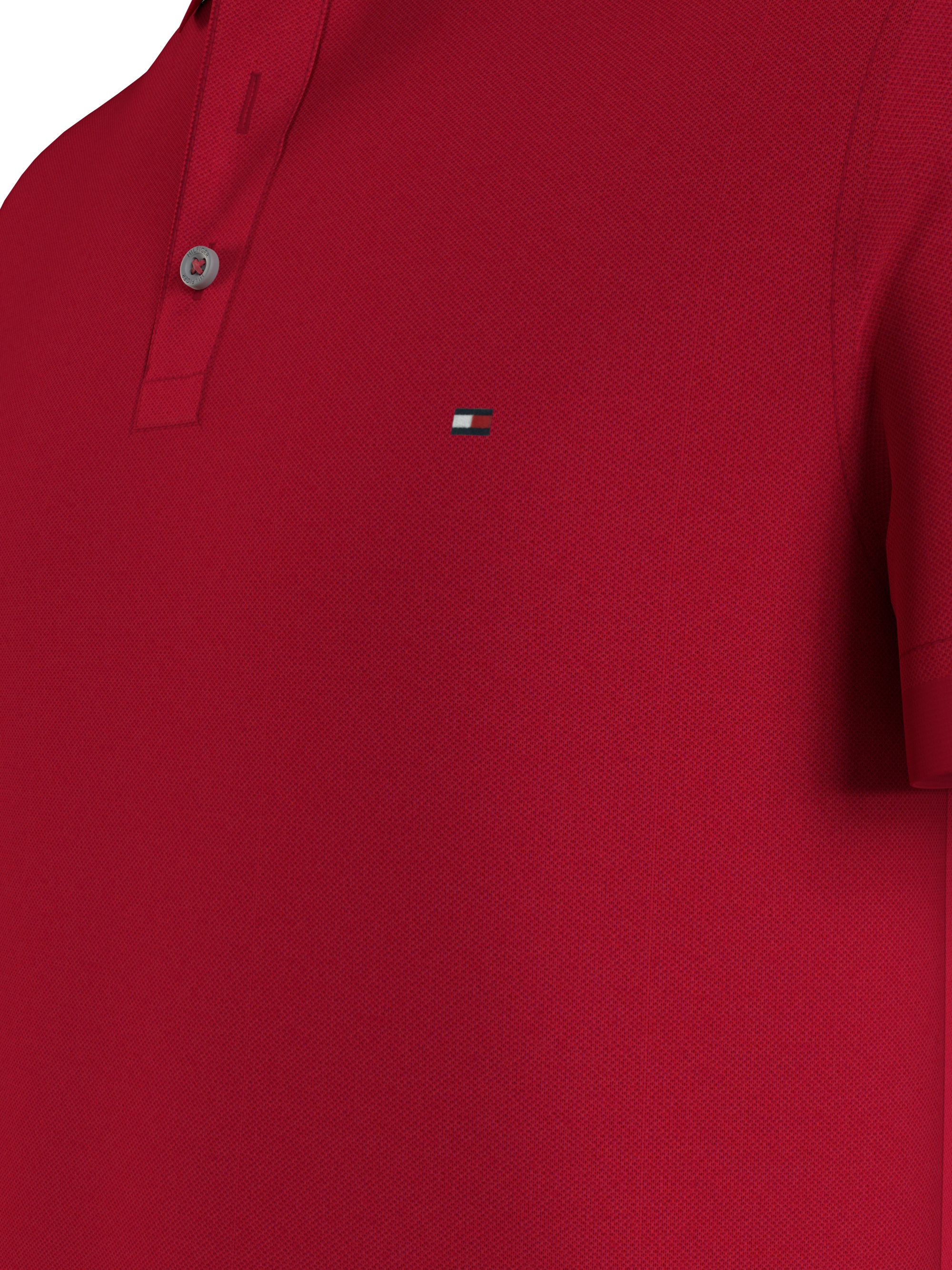 Tommy Hilfiger 1985 Slim Polo, heren poloshirt, rood