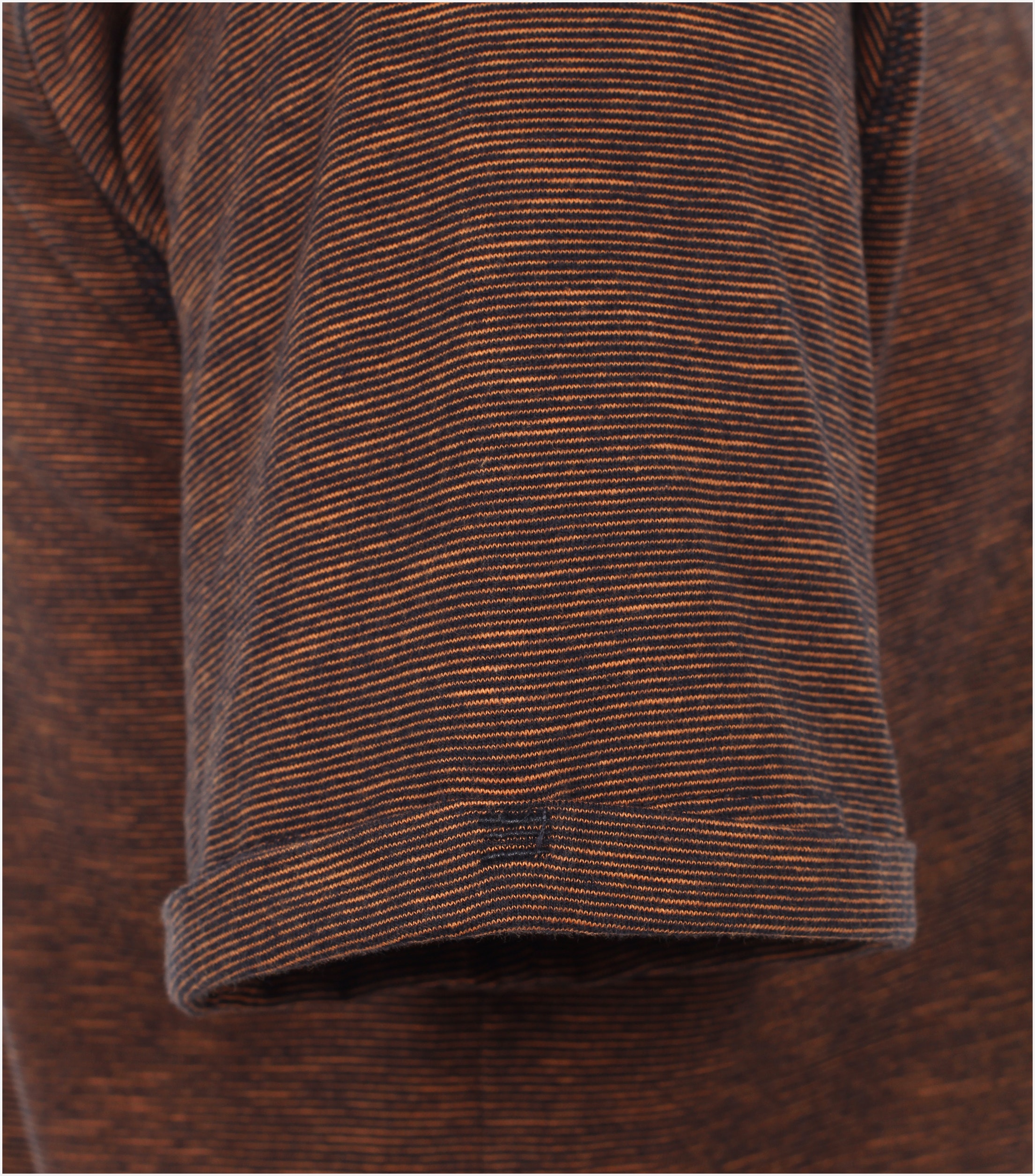 CASA MODA comfort fit heren T-shirt, oranje dessin