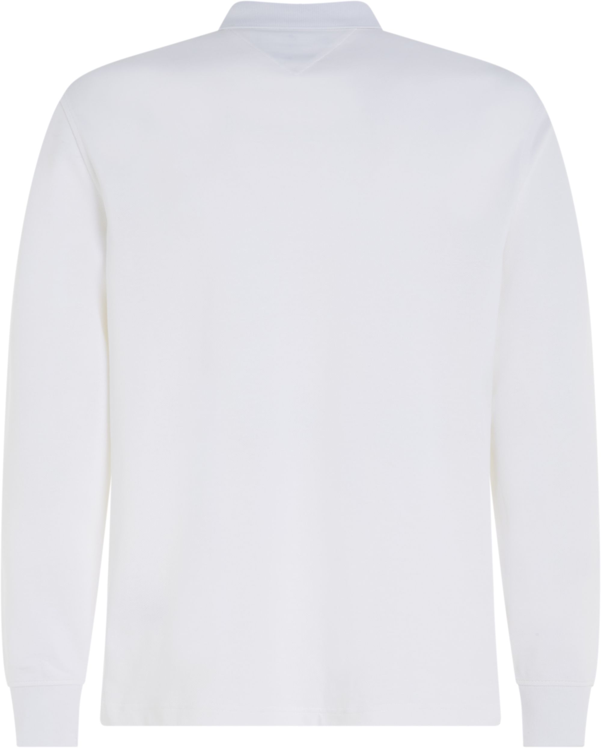 Tommy Hilfiger regular fit heren polo lange mouw, 1985 Regular Ls Polo, wit