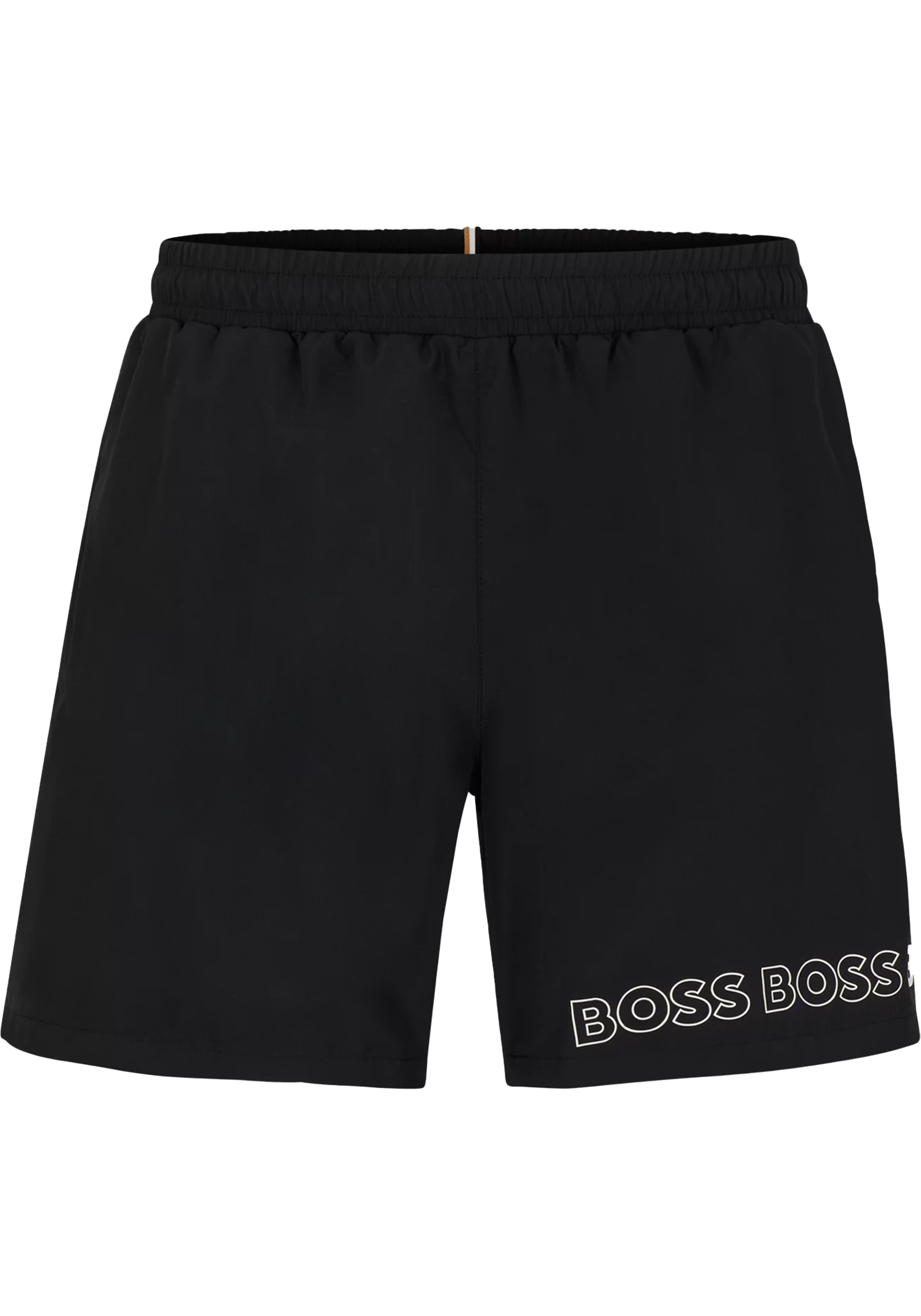 HUGO BOSS Dolphin swim shorts, heren zwembroek, zwart