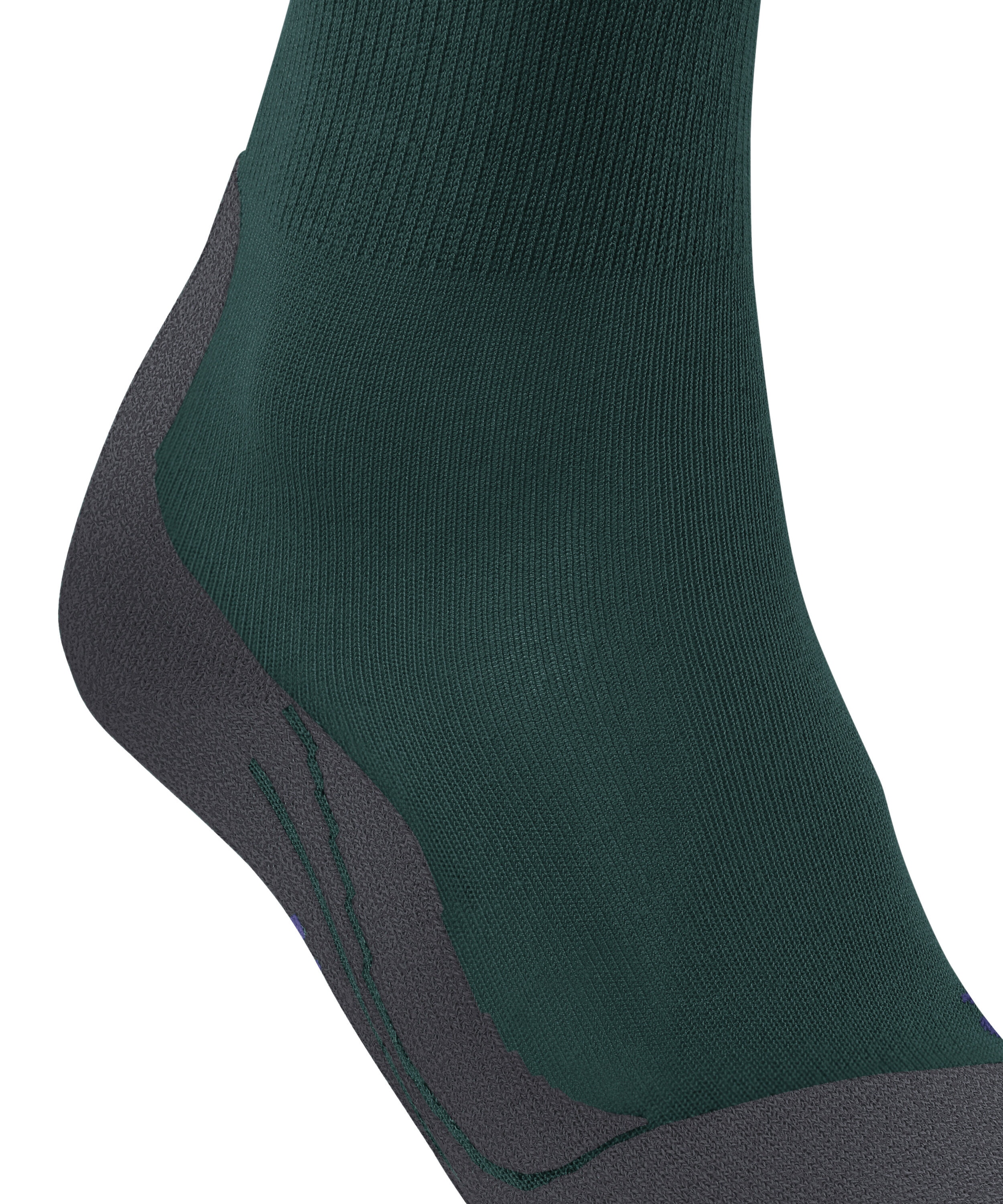 FALKE Heren Wandelsokken TK2 Explore Cool M So lyocell functioneel materiaal anti-blaar dik 1 paar, Grijs Asphalt Melange 3180, 44-45