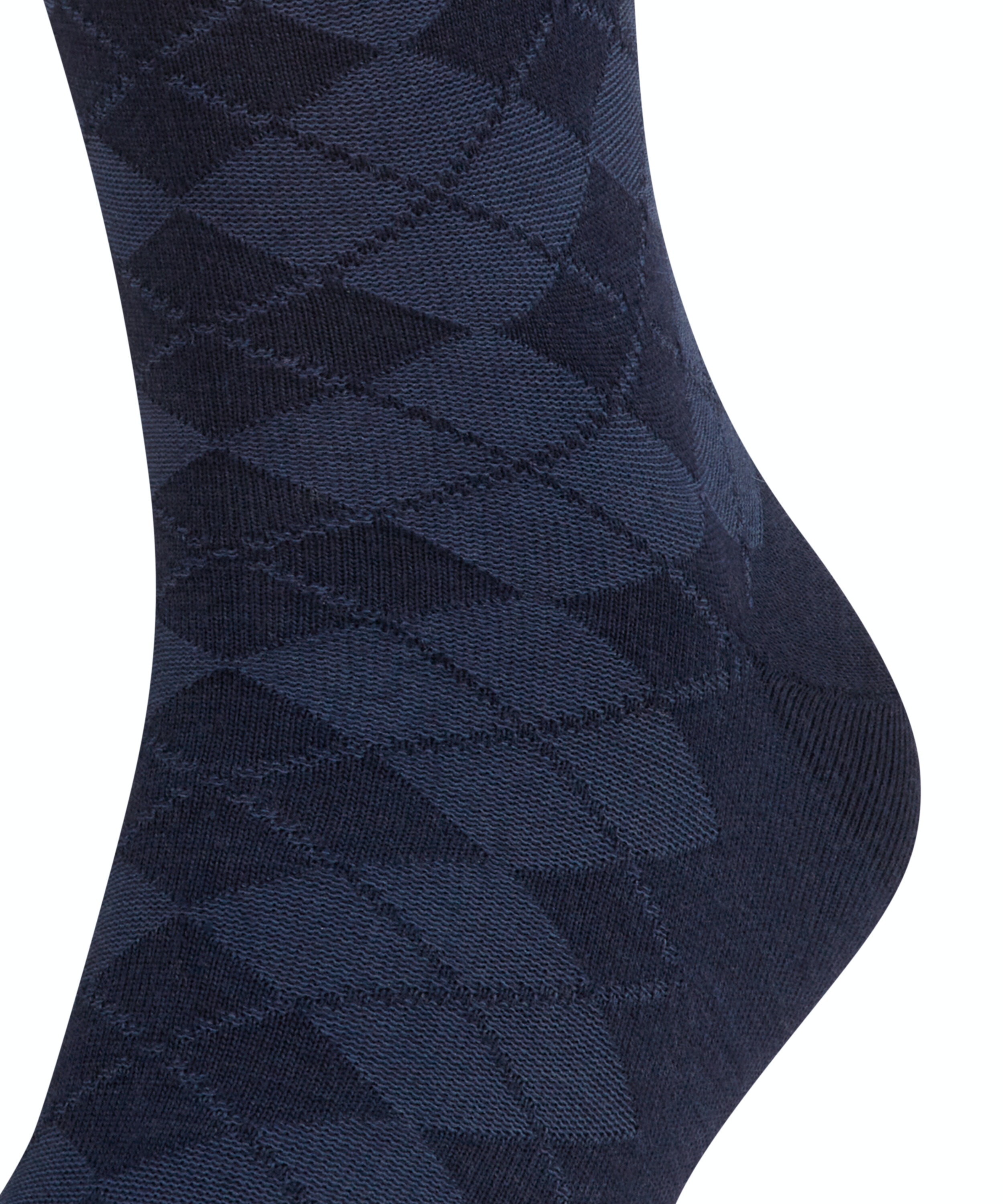 Burlington Leyton herensokken, blauw (marine)