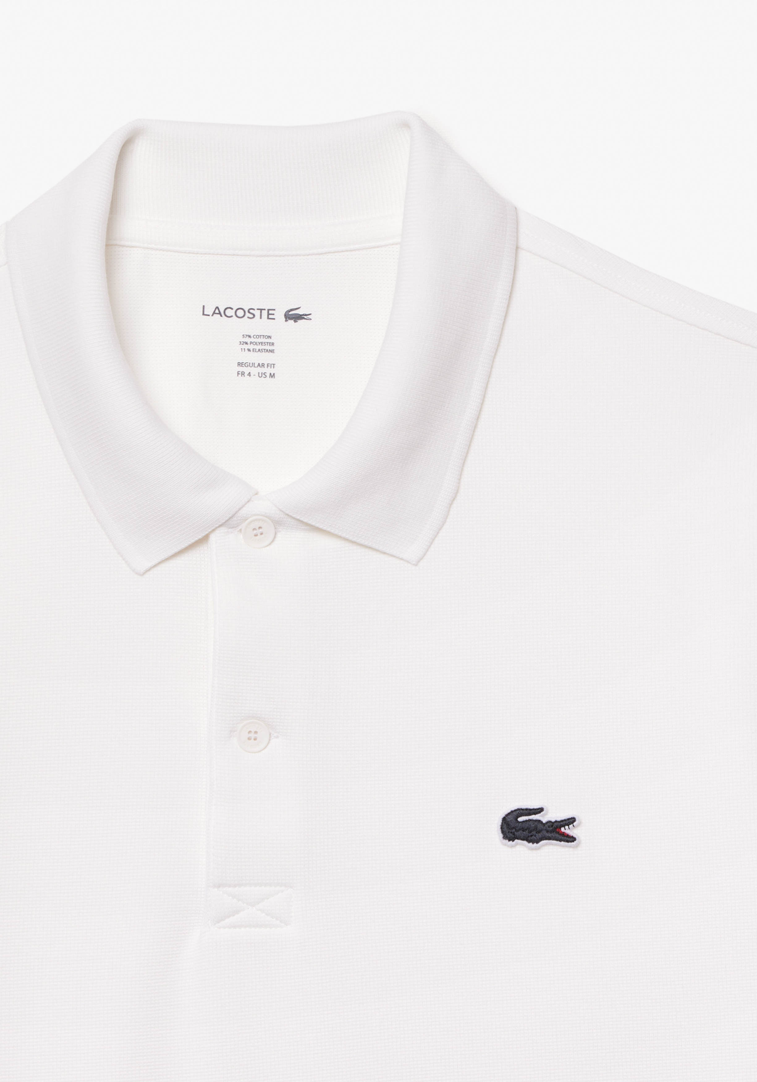Lacoste Sport Polo Regular Fit stretch, wit