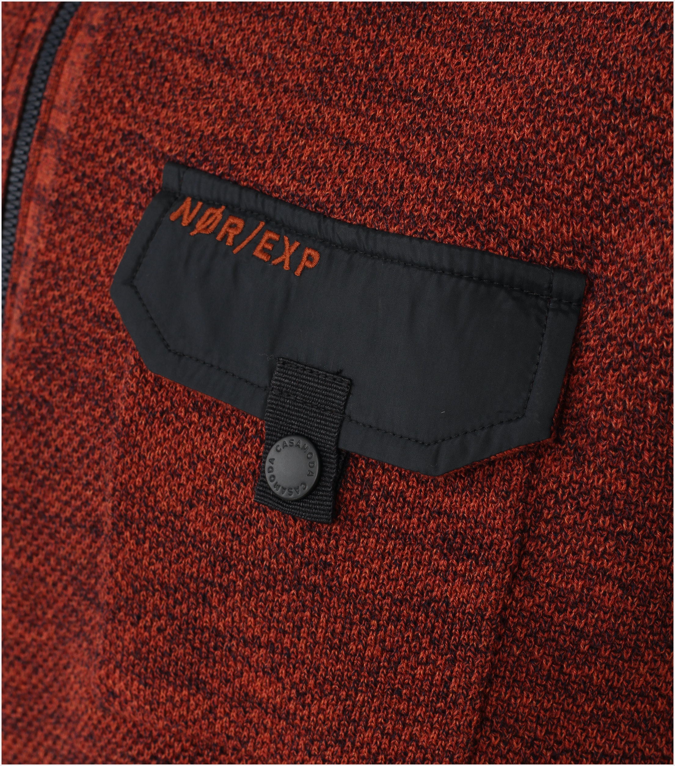 CASA MODA comfort fit schipperstrui, oranje