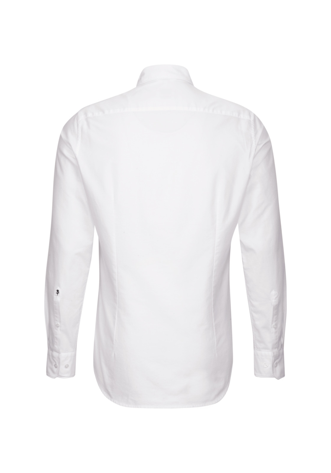 Seidensticker shaped fit overhemd, Oxford, wit