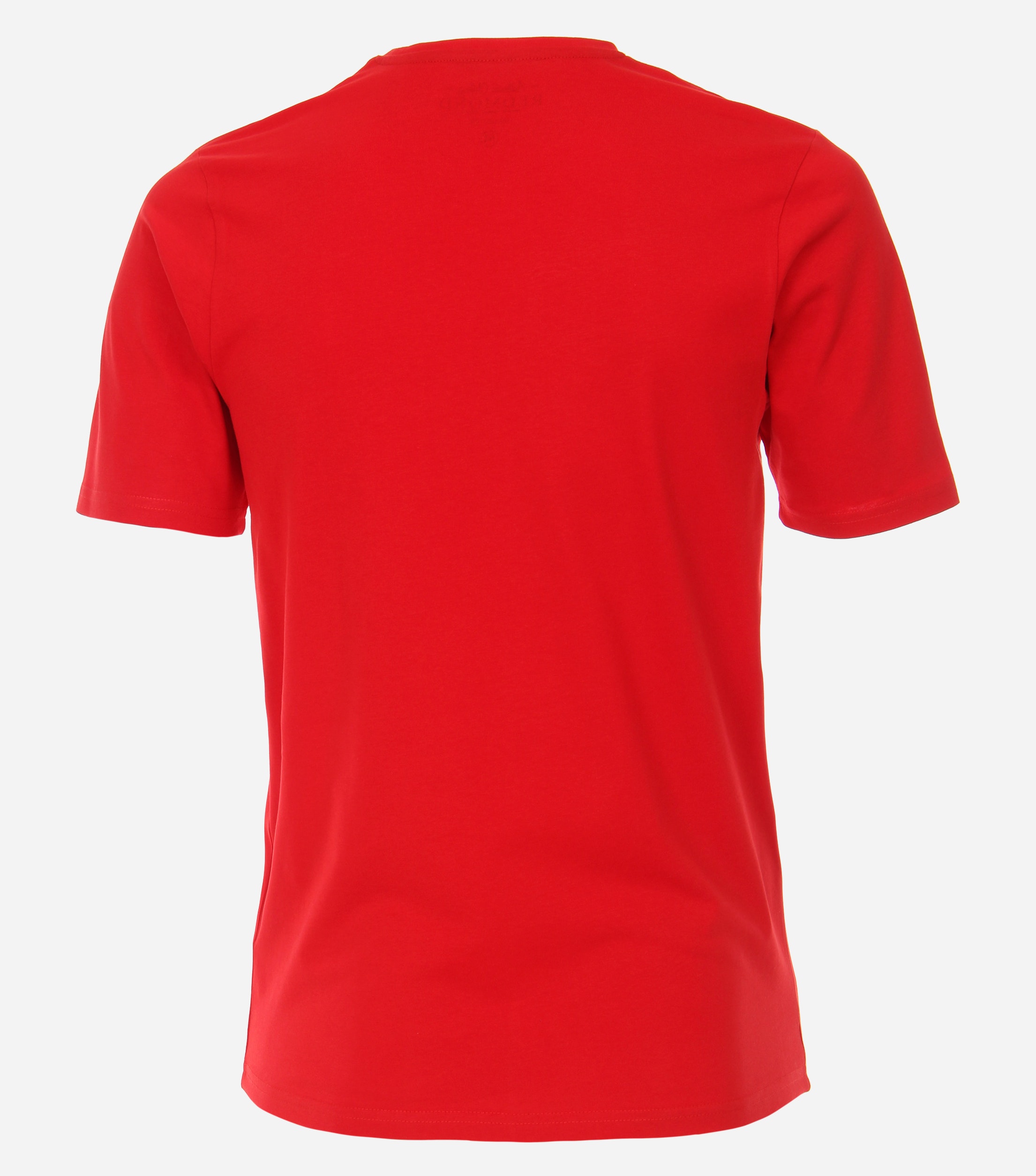 Redmond regular fit T-shirt, korte mouw O-hals, rood