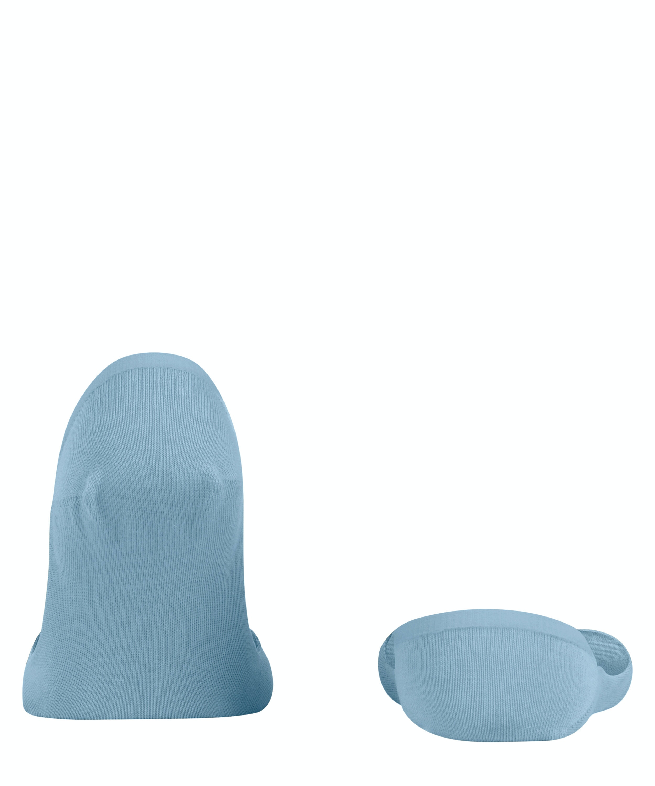 Burlington Carrington heren invisible sokken, blauw (sky blue)