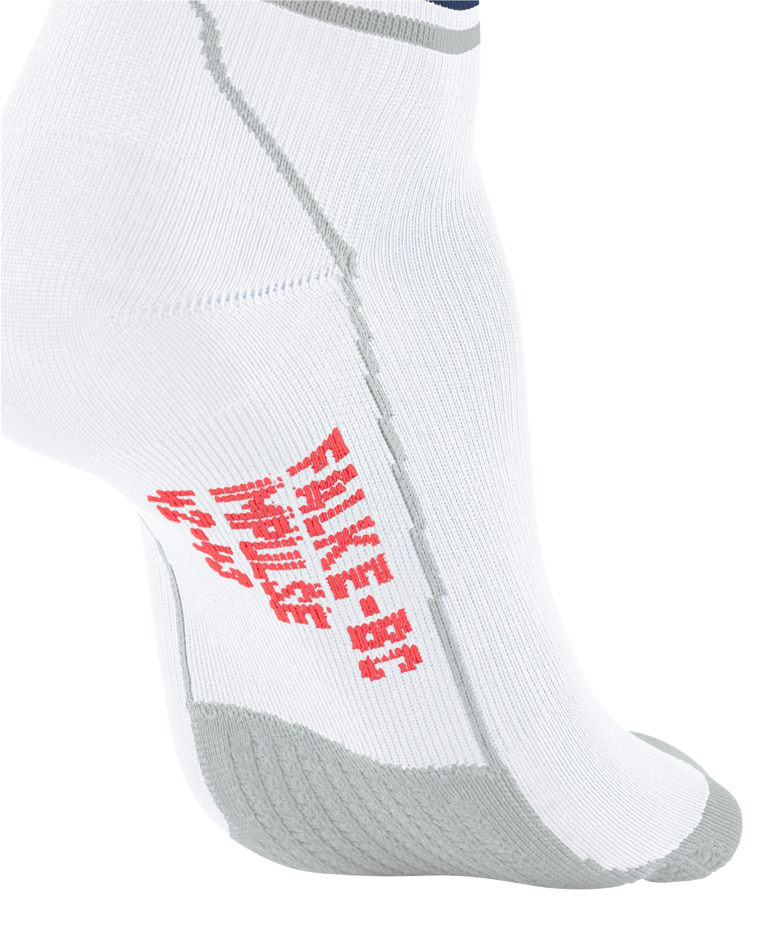 FALKE BC Impulse Reflect Short unisex biking sokken , wit (white)