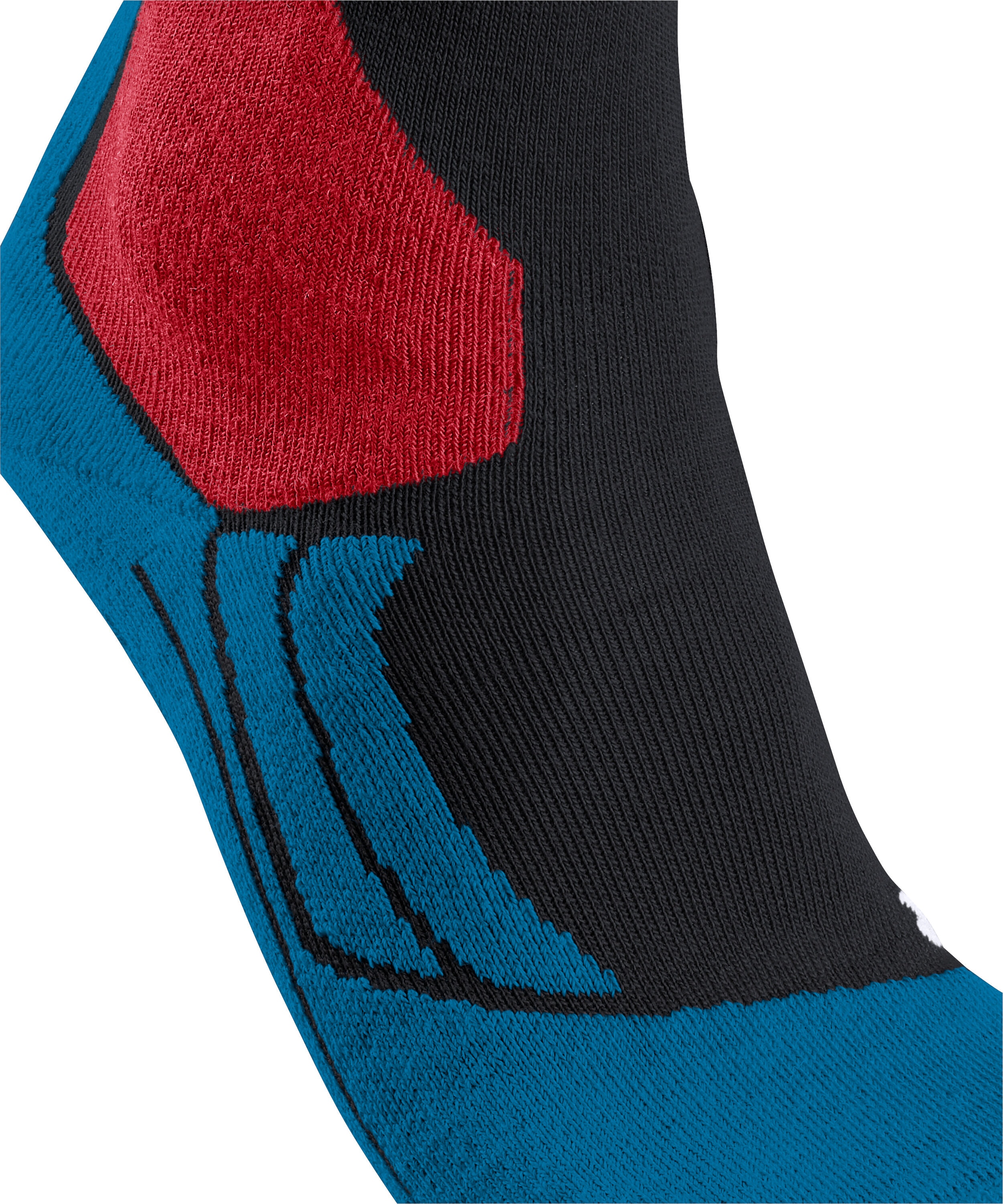 FALKE SK2 Intermediate heren skiing kniekousen, zwart (black)