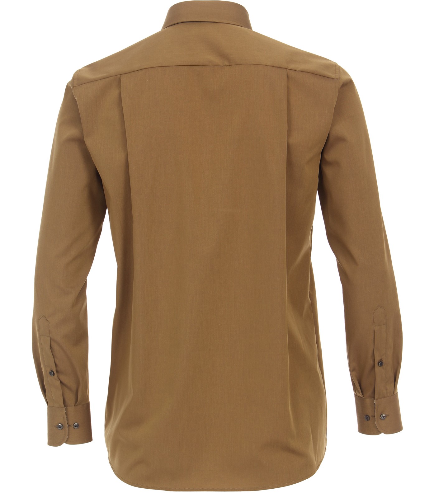 CASA MODA comfort fit overhemd, bruin (contrast)