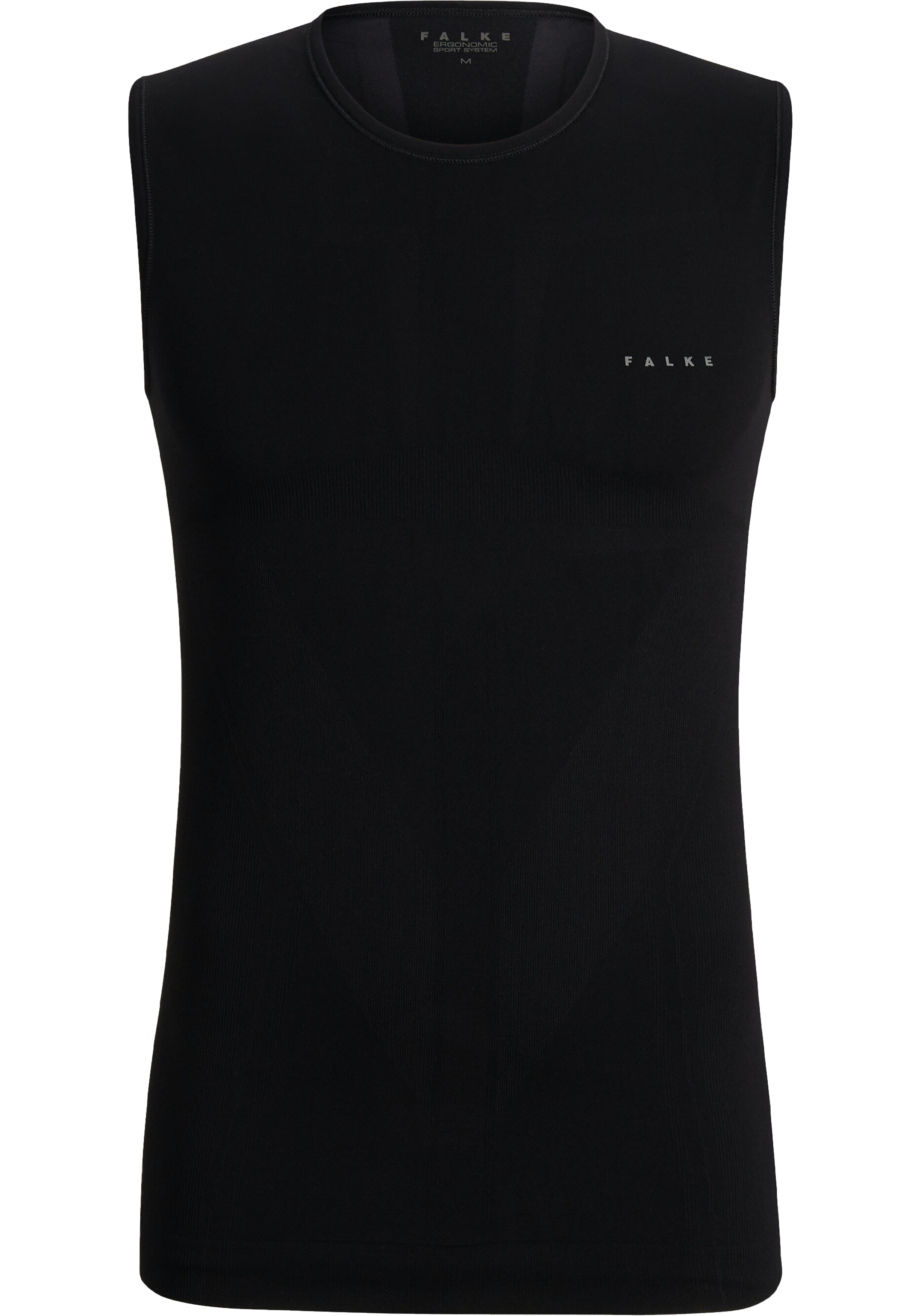 FALKE heren singlet Warm, thermoshirt, zwart (black)