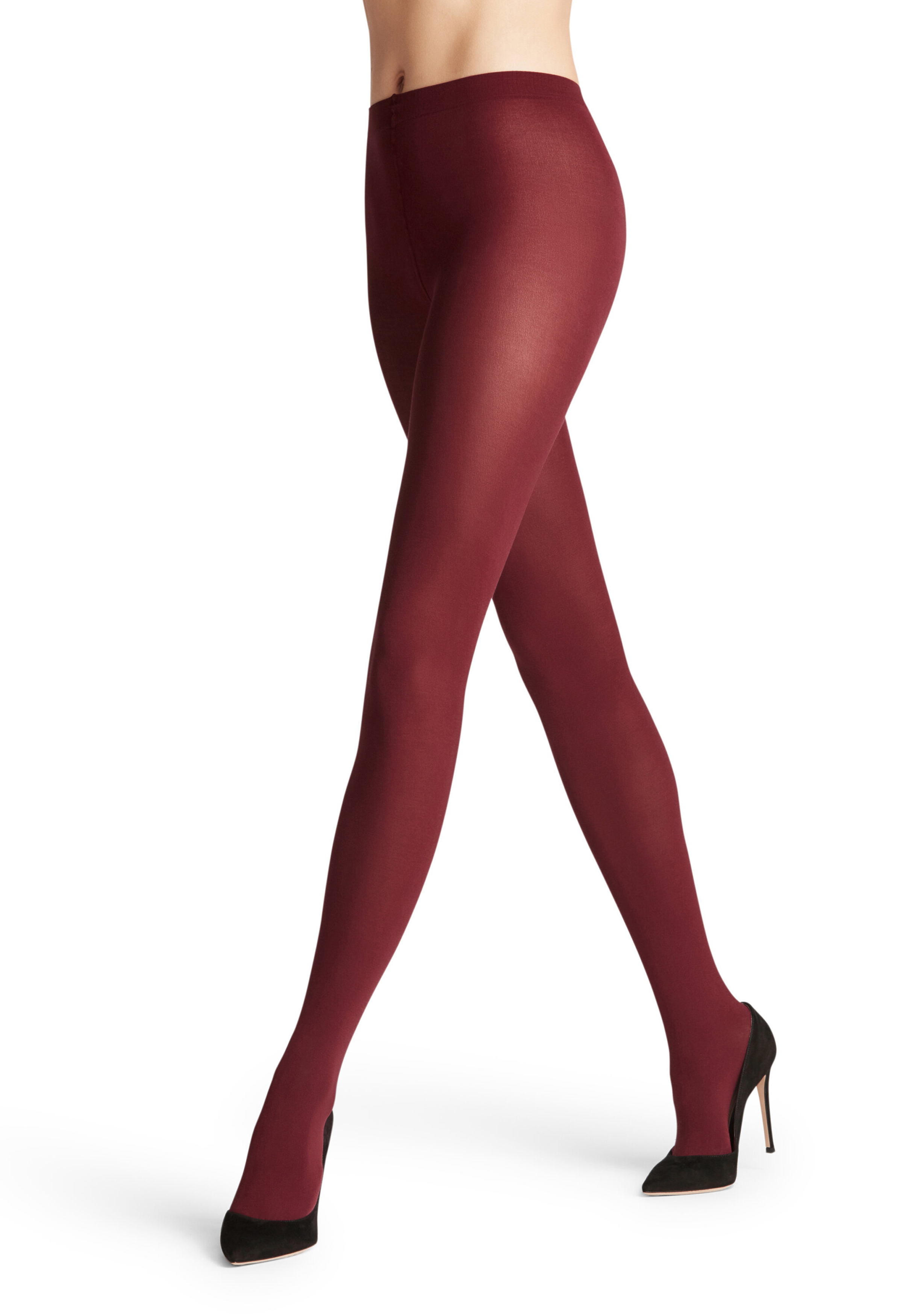 FALKE Cotton Touch dames panty, barolo