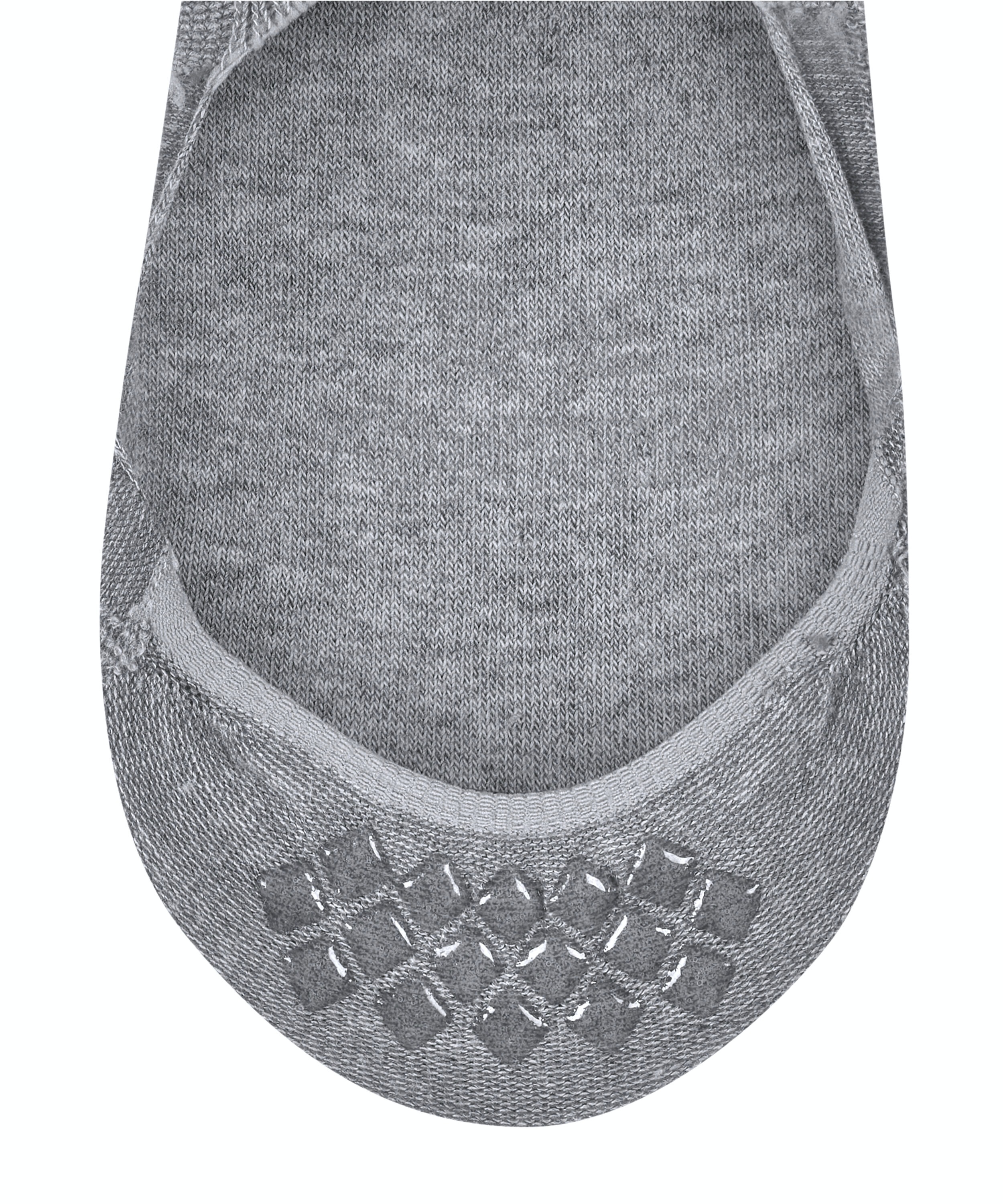Burlington Athleisure dames invisible sokken, grijs (light grey mel.)