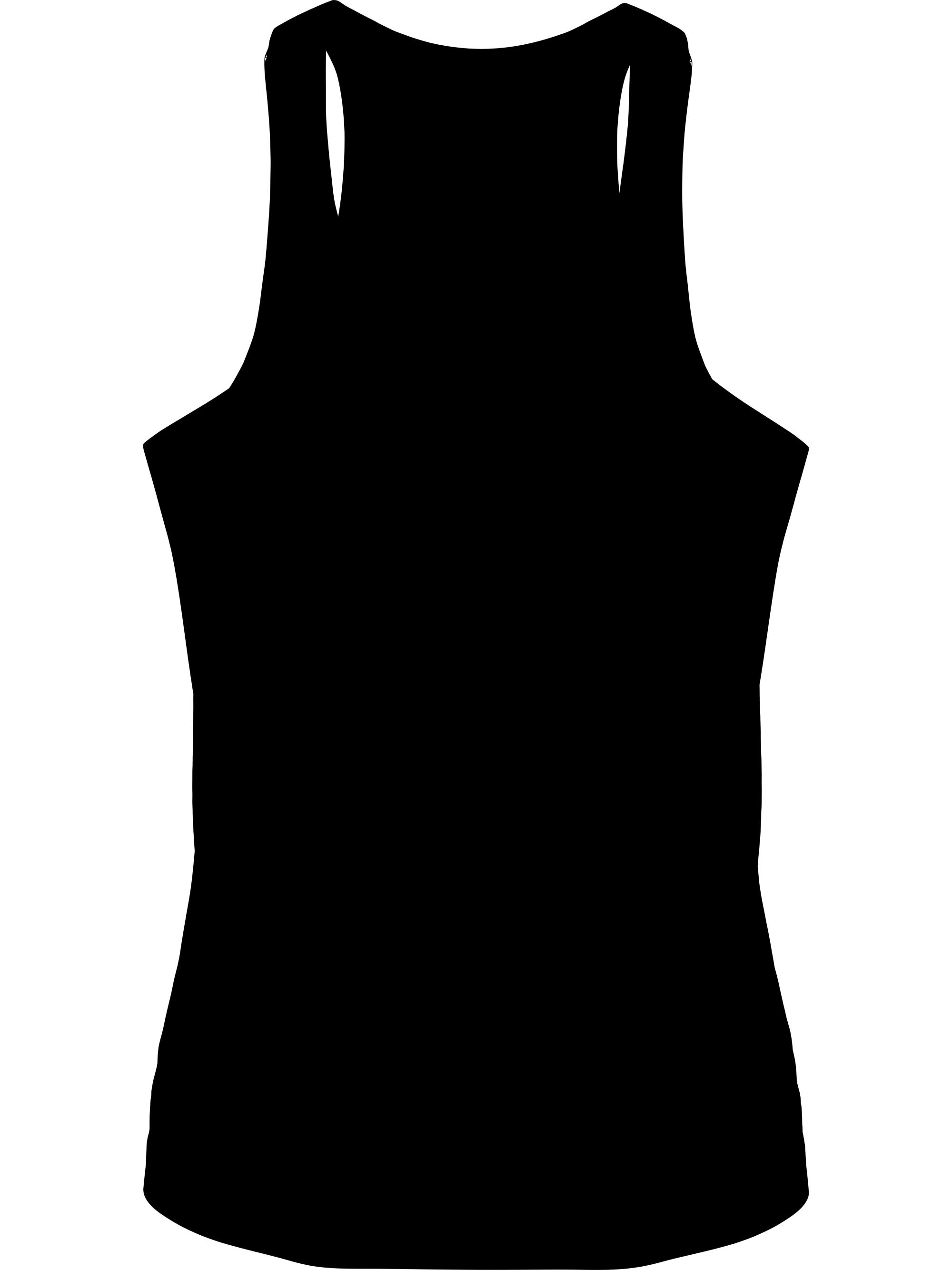 Tommy Hilfiger tanktop (2-pack), heren singlet, zwart, wit