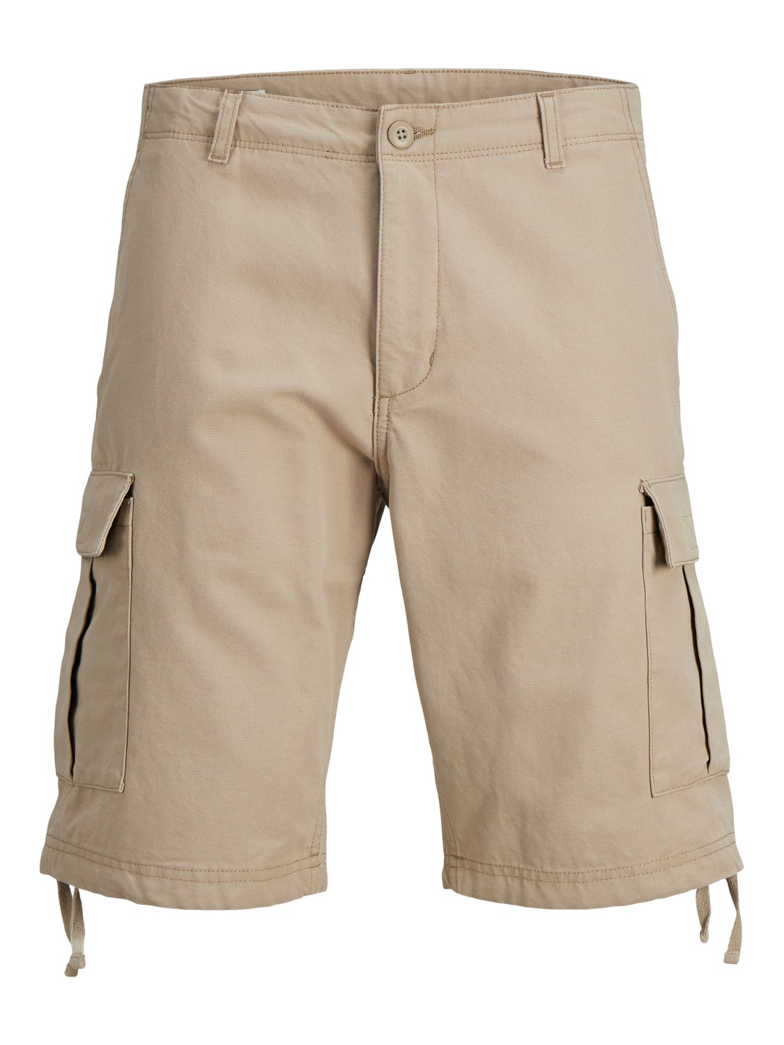 JACK & JONES Cole Barkley Cargo Shorts loose fit, heren shorts, beige