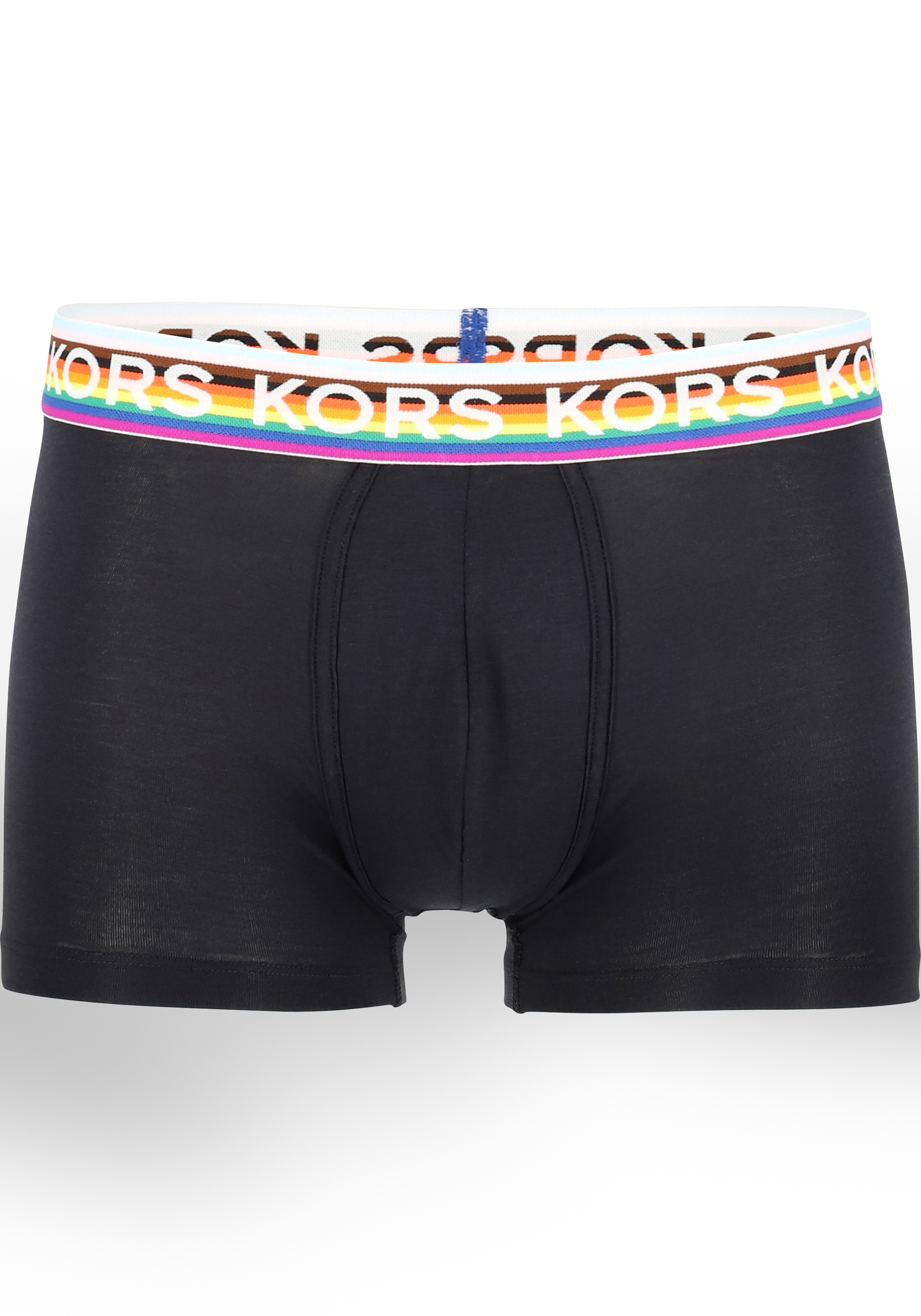 Michael Kors lage heren boxers kort (3-pack), zwart