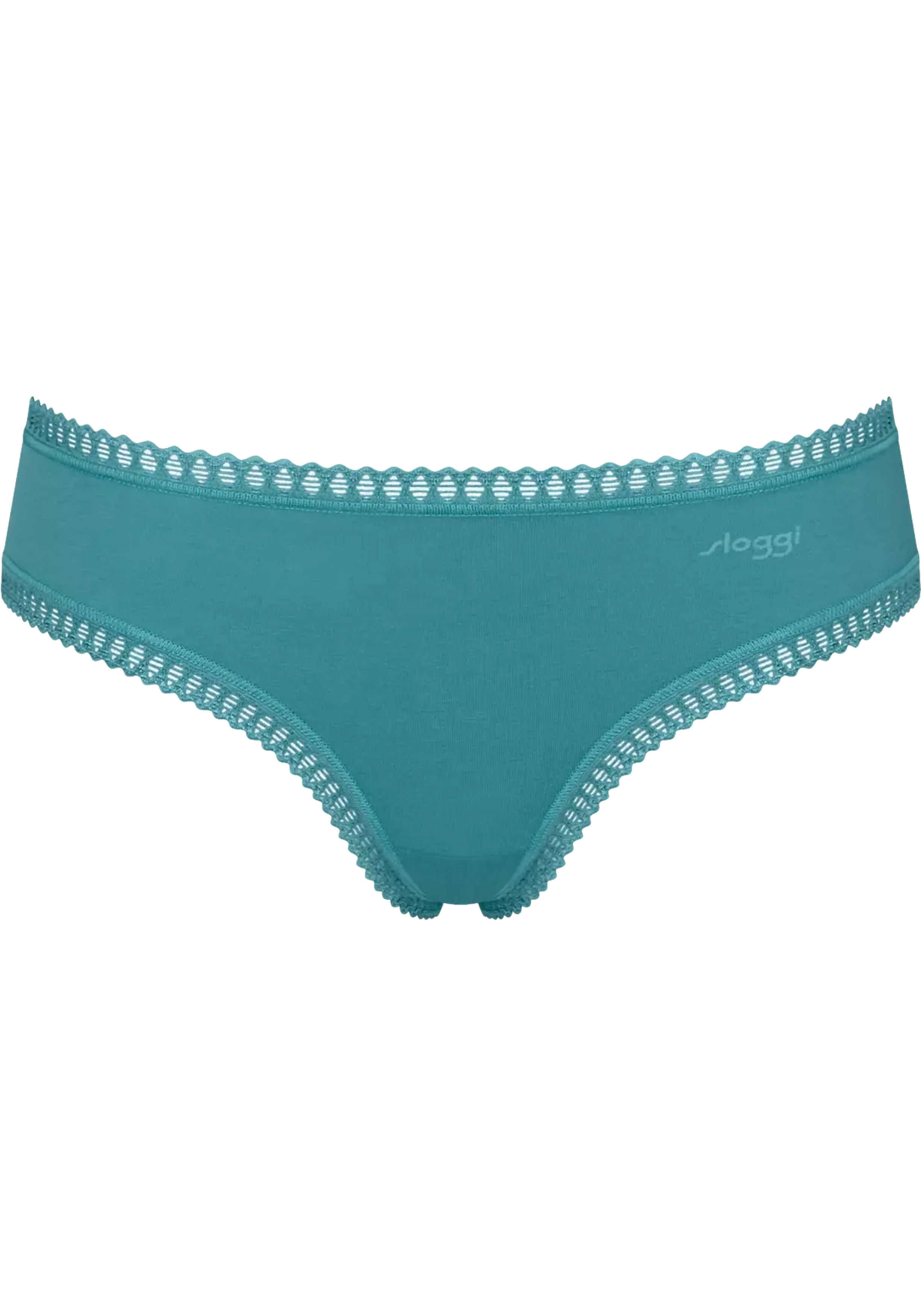 Sloggi Women GO Crush Hipster (3-pack), dames slip, lichtgroen, turquoise, print