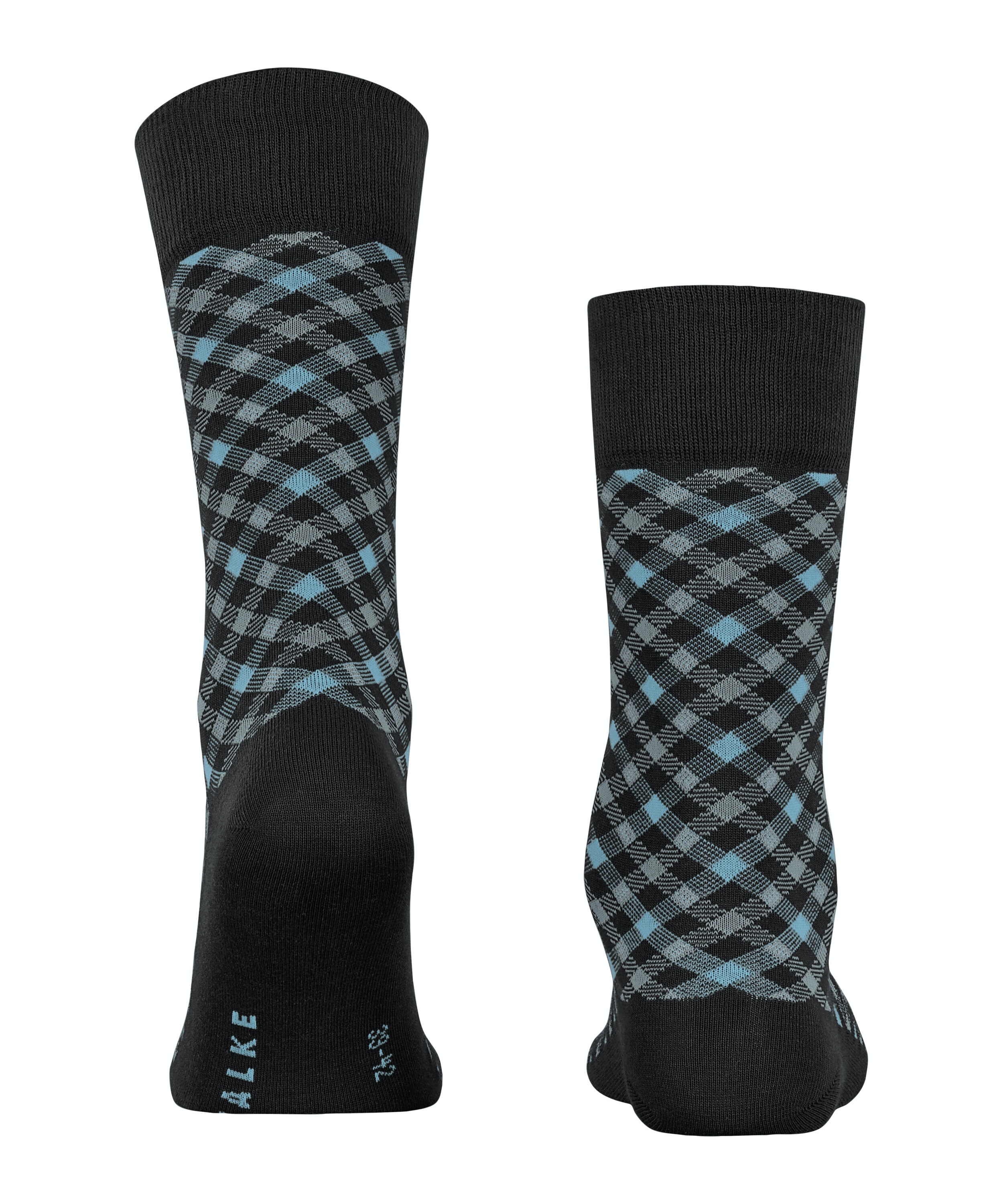 FALKE Smart Check herensokken, zwart (black)