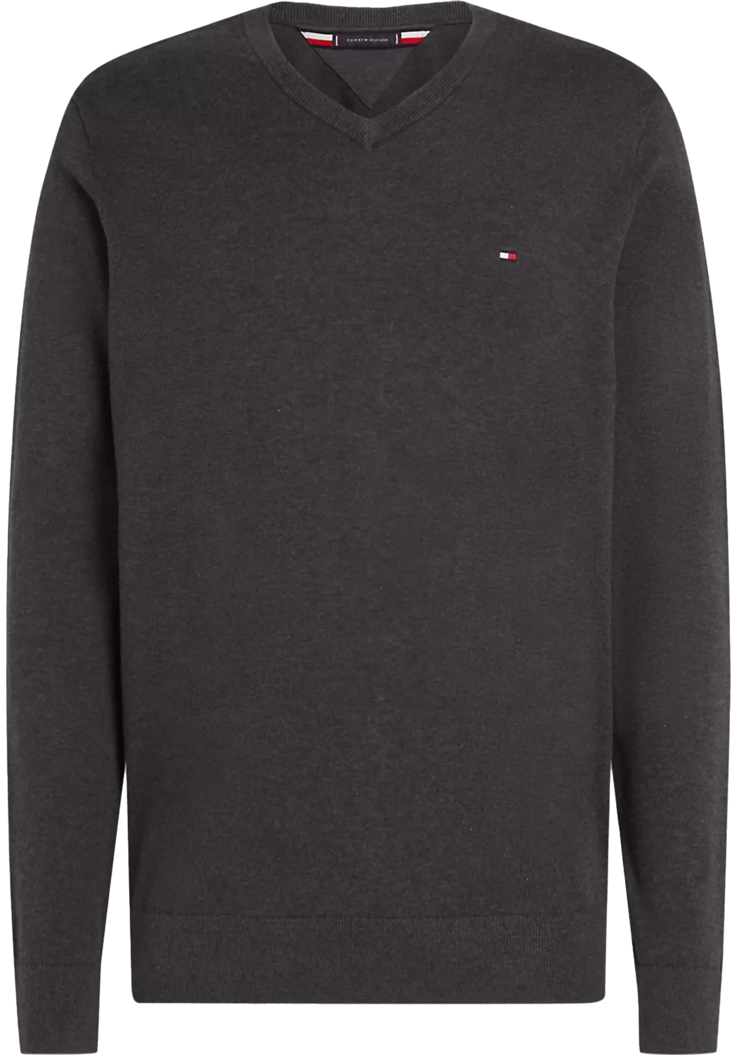 Tommy Hilfiger heren pullover katoen, grijs
