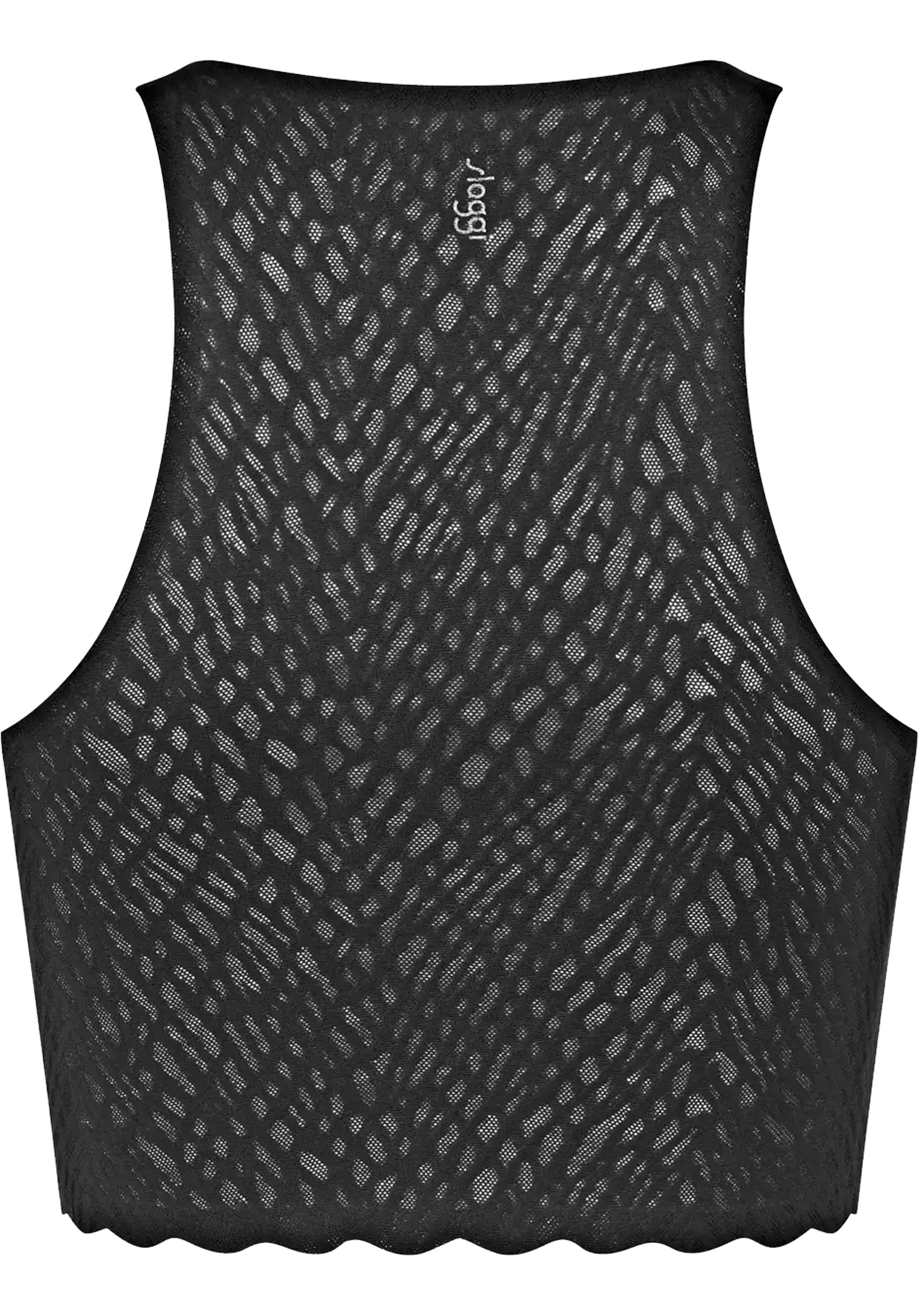 Sloggi Women ZERO Feel Bliss Crop Top (1-pack), dames korte top, zwart